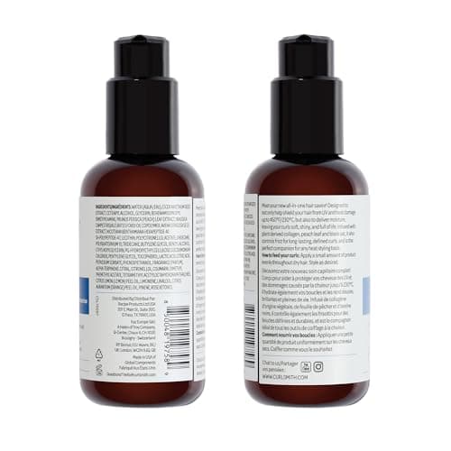 CURLSMITH CurlShield Cream - Multi-Benefit Heat Protection Cream, For Dry Stylin - Thumbnail 2