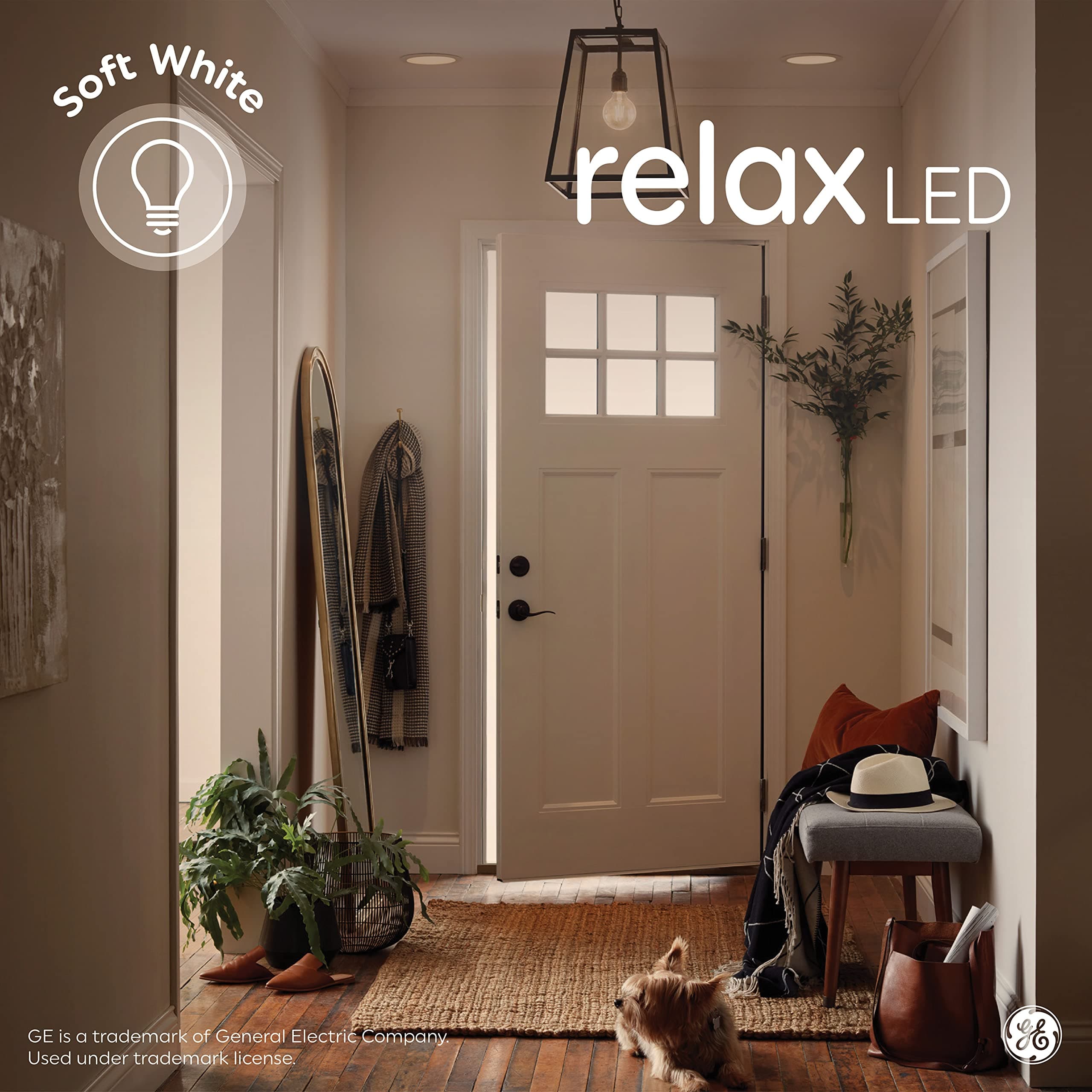 GE Relax LED 65W Soft White BR30 Indoor Floodlight Bulb (4-Pack) - Thumbnail 3