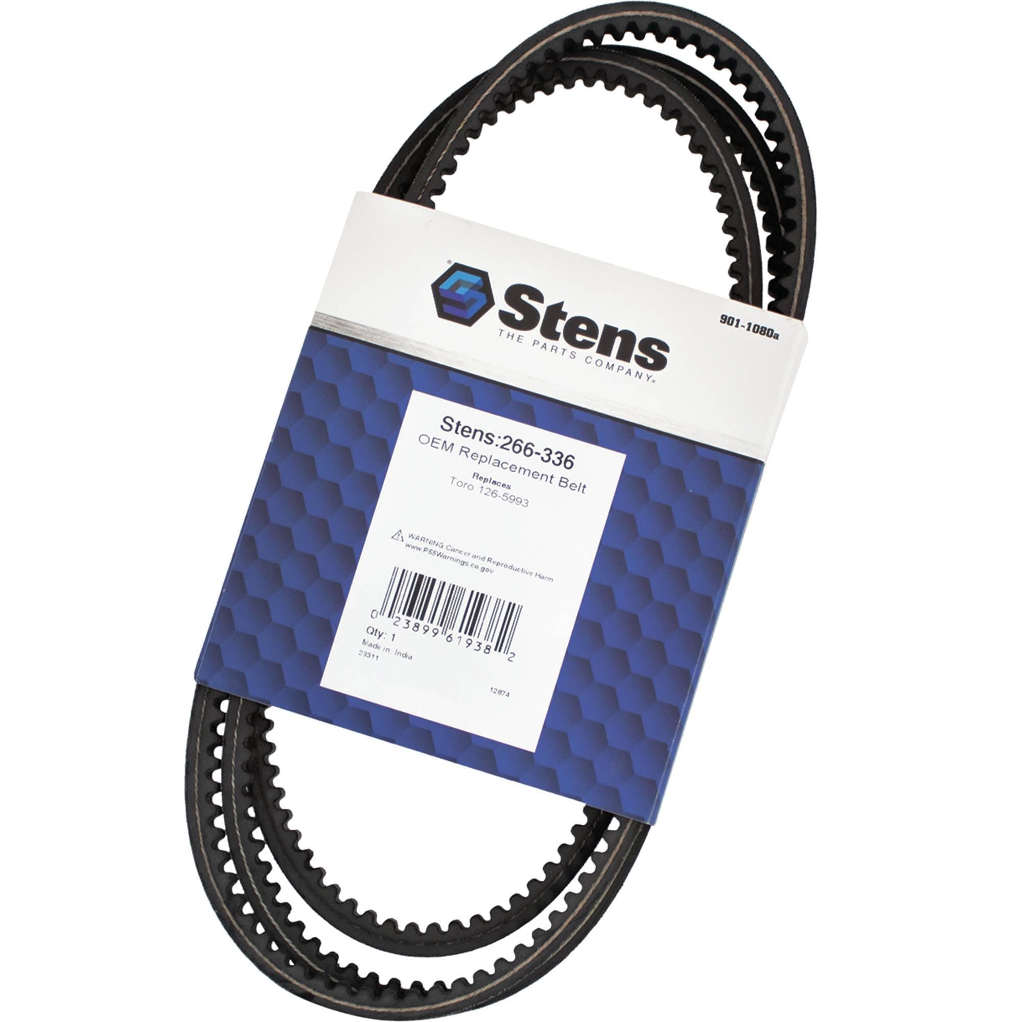 Stens 266-336 OEM Replacement Belt for Exmark Radius E S X-Series Mowers 1/2" Wi - Thumbnail 2