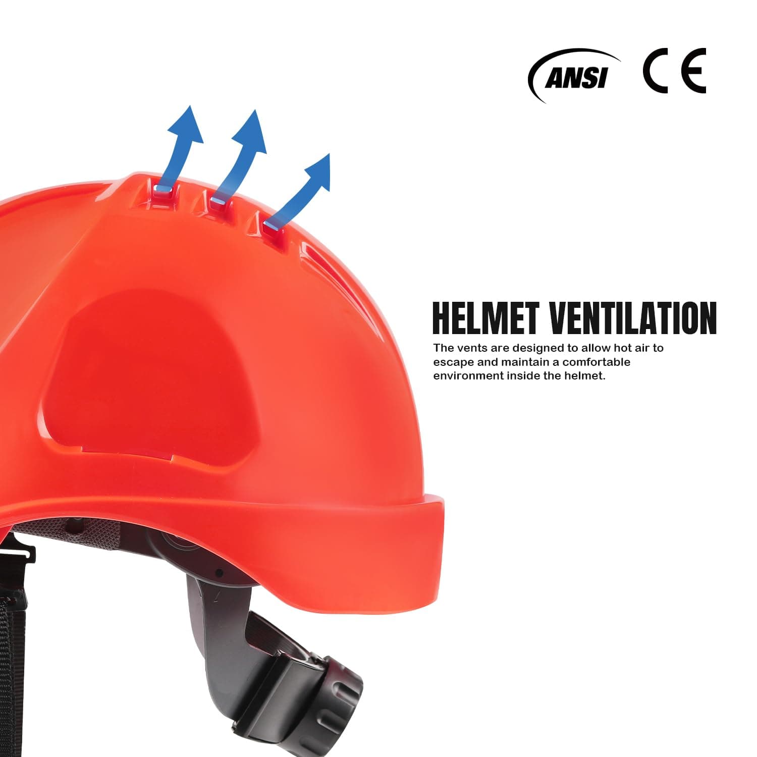 UM ULTRAMAXX 6-in-1 Chainsaw Helmet with Polycarbonate Clear Visor and Ear Muffs - Thumbnail 3