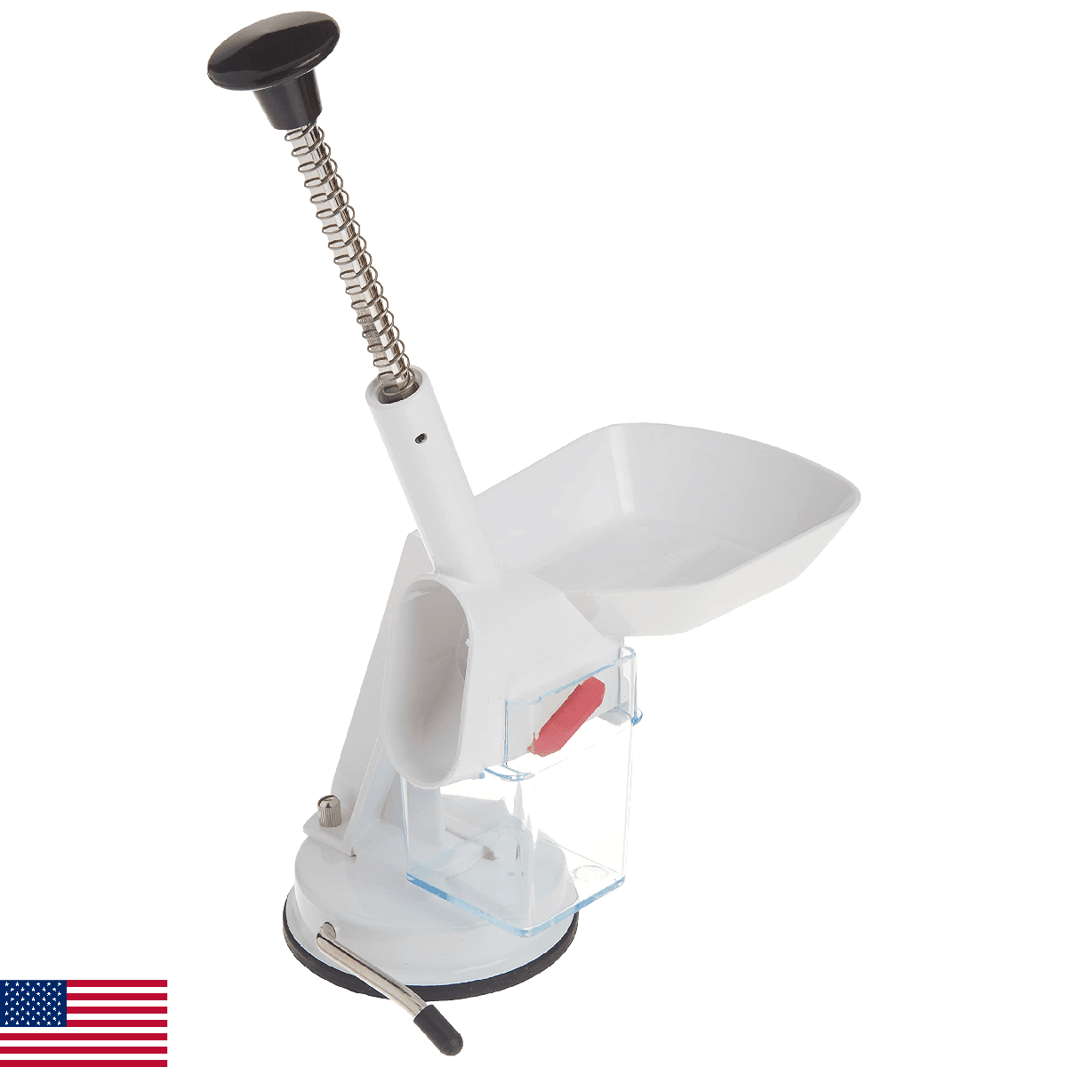 Norpro Deluxe Cherry Pitter Automatic Feed Tray, 1.75in/4.5cm, As Shown - Image 1