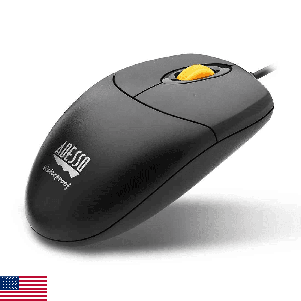 Adesso Imouse W3 Waterproof Mouse with Magnetic Scroll Wheel - Image 1