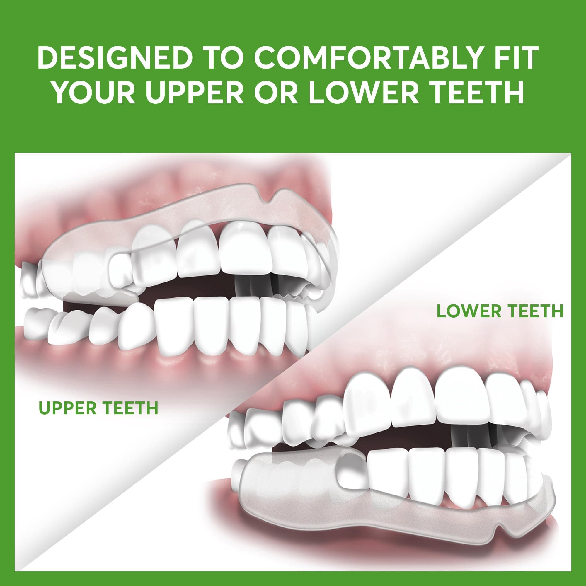 Plackers Grind No More Night Guard, Nighttime Protection for Teeth, BPA Free, Sl - Thumbnail 6