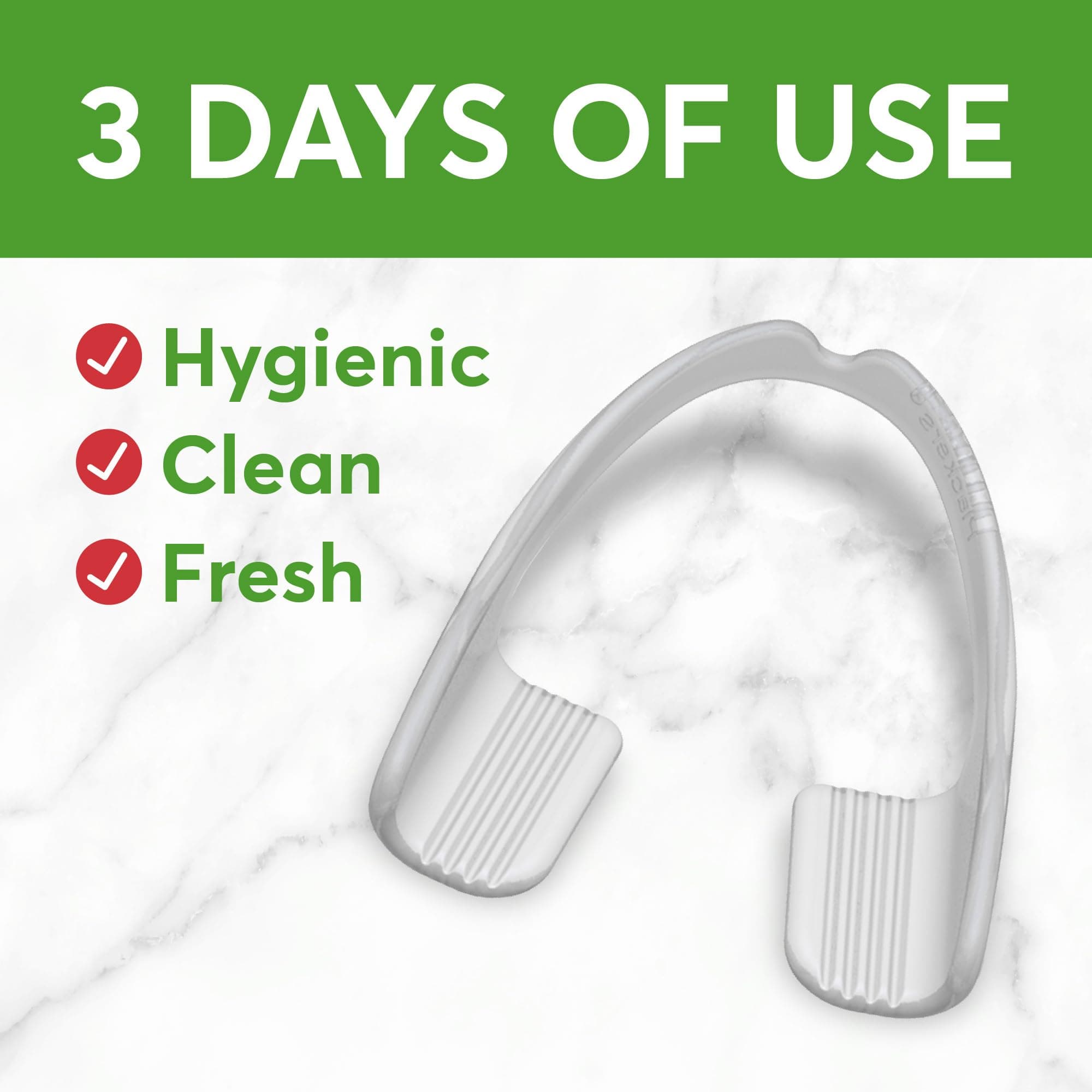 Plackers Grind No More Night Guard, Nighttime Protection for Teeth, BPA Free, Sl - Thumbnail 4