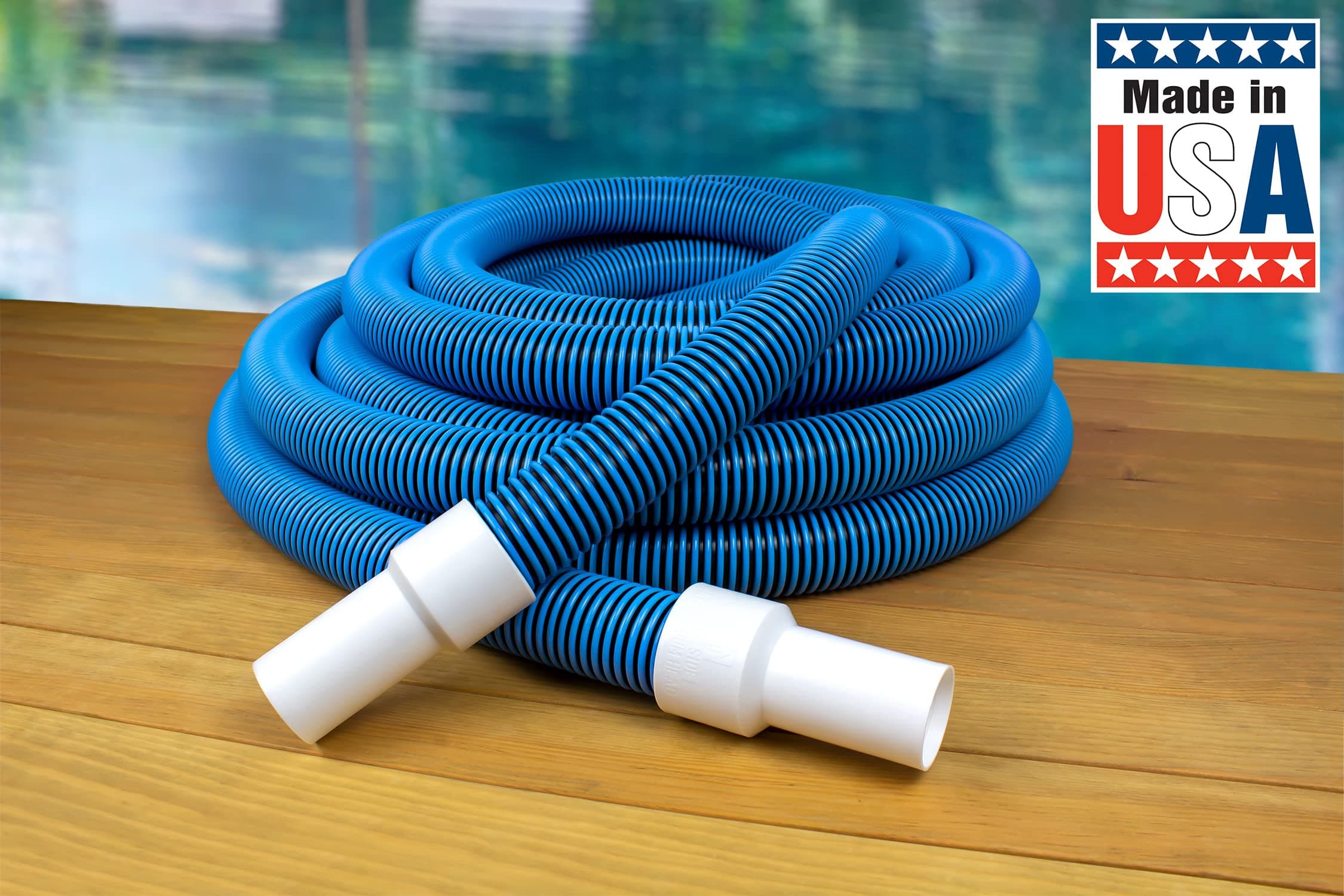 Poolmaster Manual Pool Vacuum Hose, 35 Ft x 1-1/2” for Inground & Above Ground P - Thumbnail 7