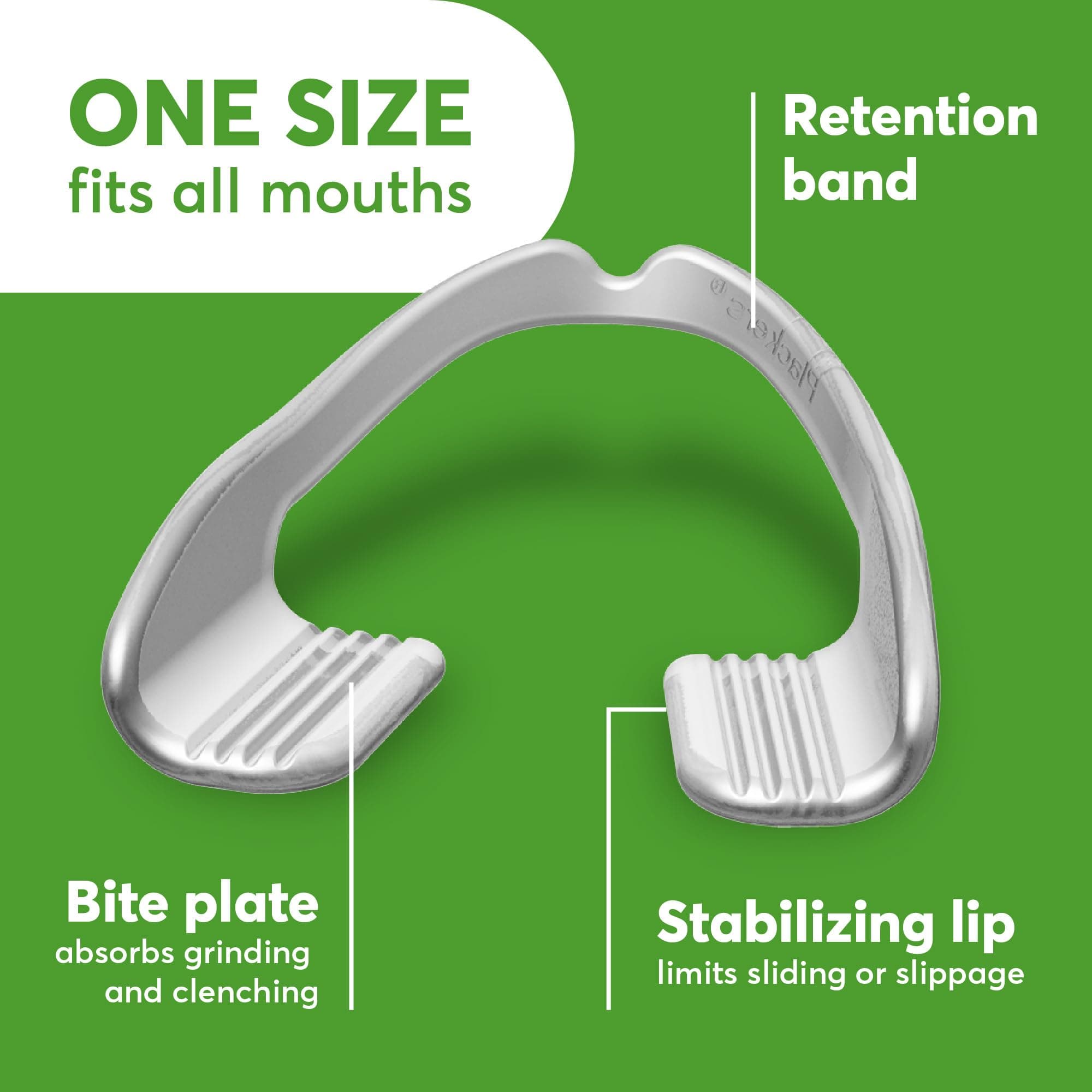 Plackers Grind No More Night Guard, Nighttime Protection for Teeth, BPA Free, Sl - Thumbnail 7