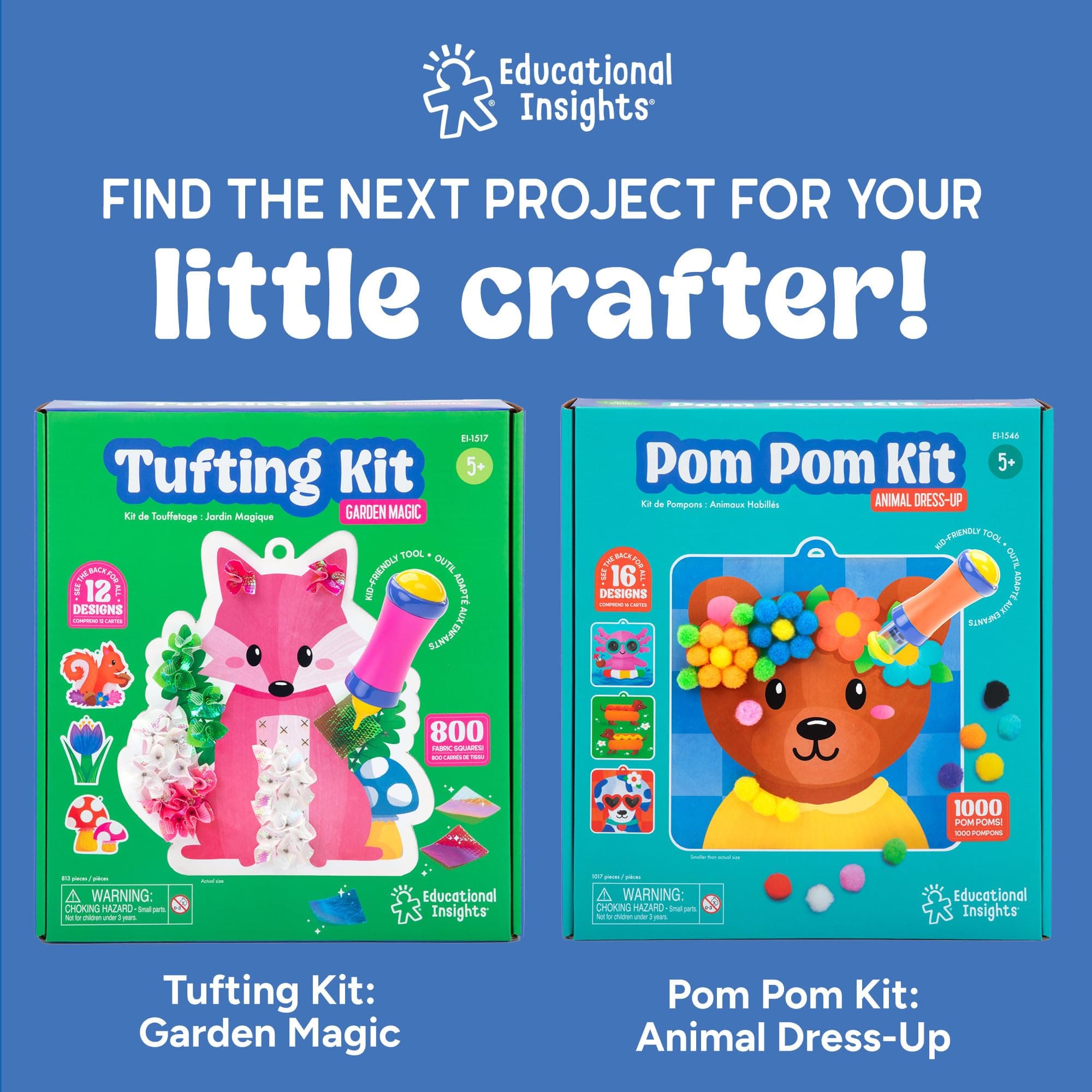 Educational Insights 3D Sticker Maker Kit - Craft Kit for Kids, Mess Free Activi - Thumbnail 6