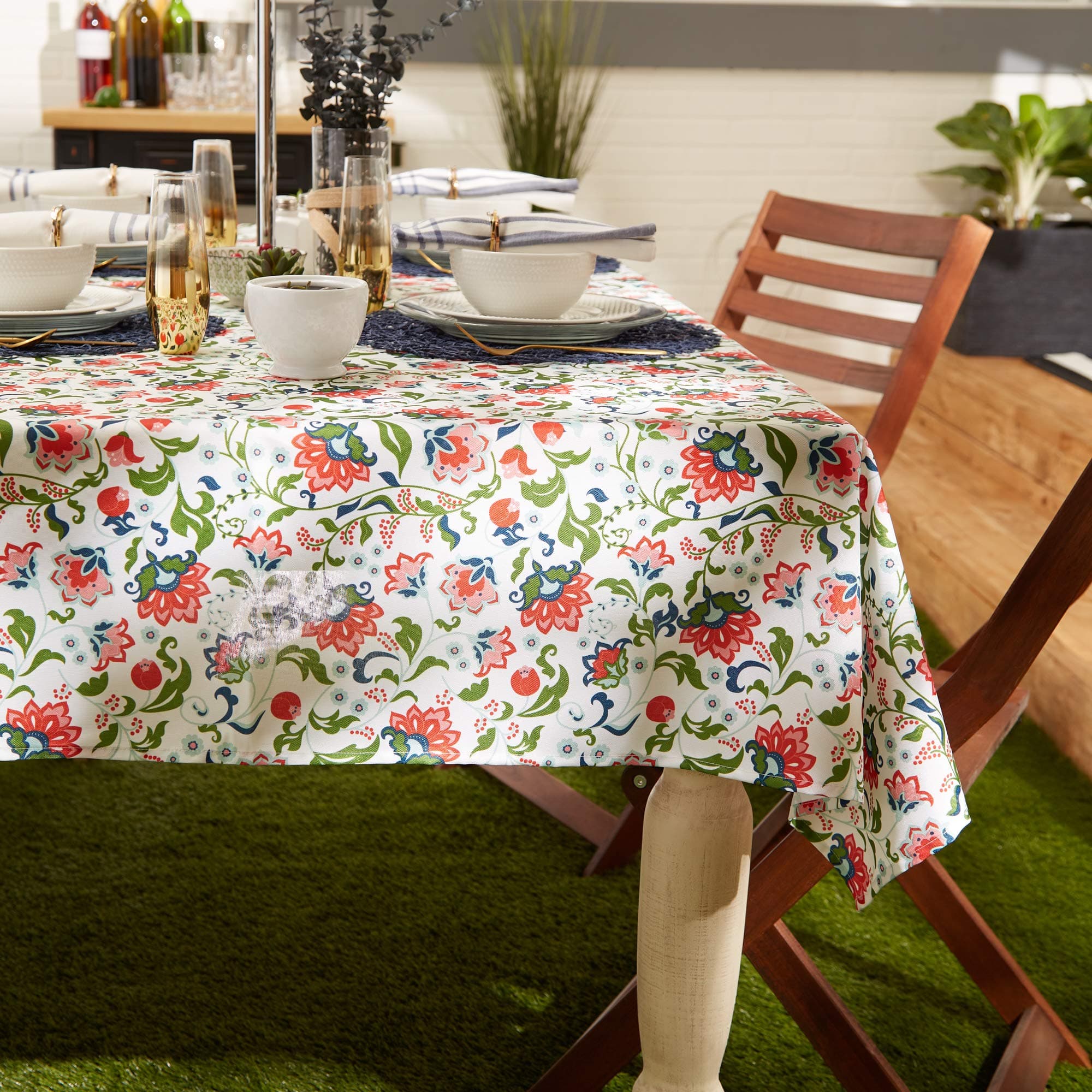 DII Garden Inspired Outdoor Zippered Tabletop Collection, Water Resistant, Table - Thumbnail 4