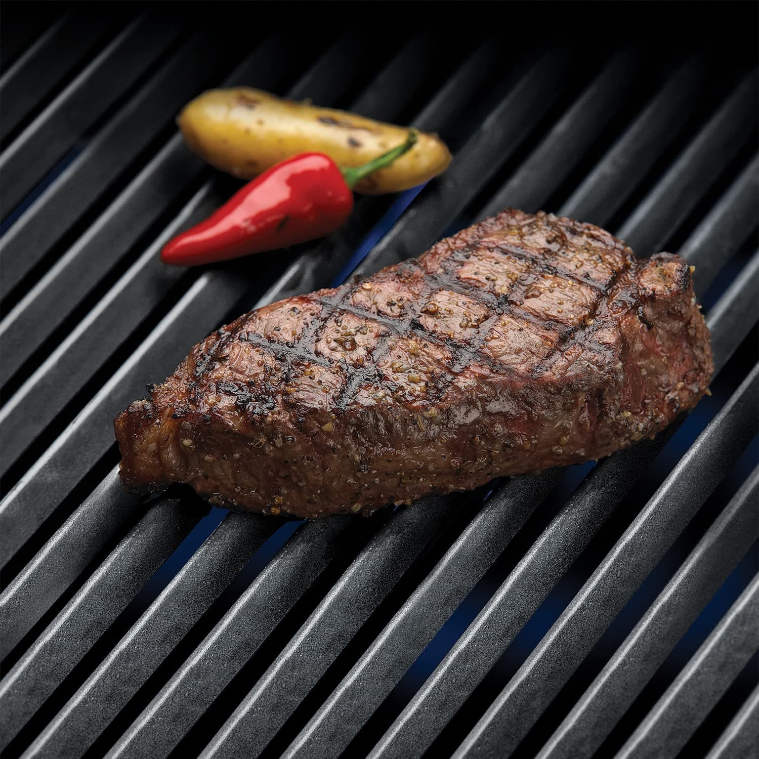 Broil King 11241 Grid-Baron Cast Iron Cooking Grate, one Size, Black - Thumbnail 2