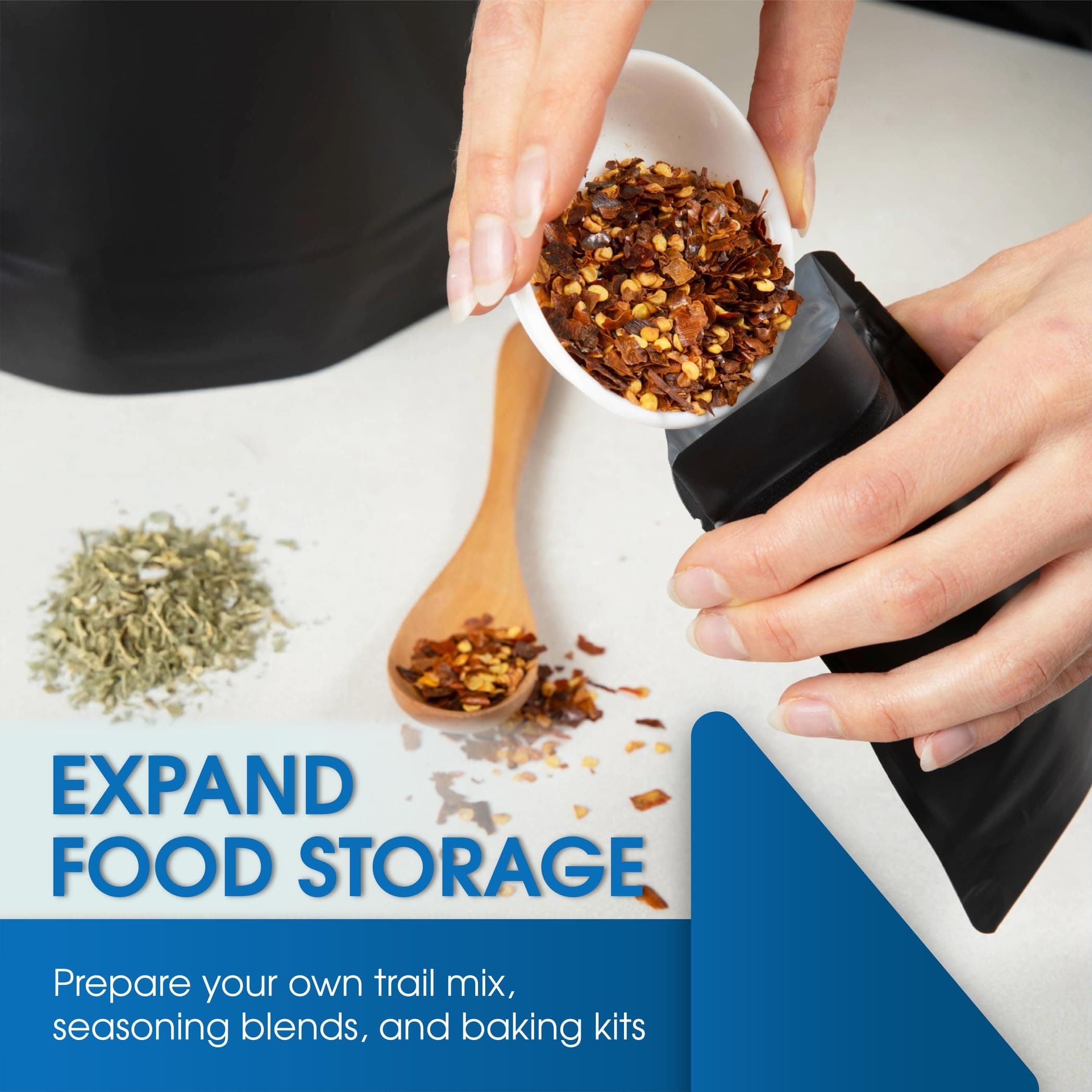 Spartan Industrial 3.5x5.5 Matte Black Stand-Up Mylar Bags 1000 Pack Small Smell - Thumbnail 5