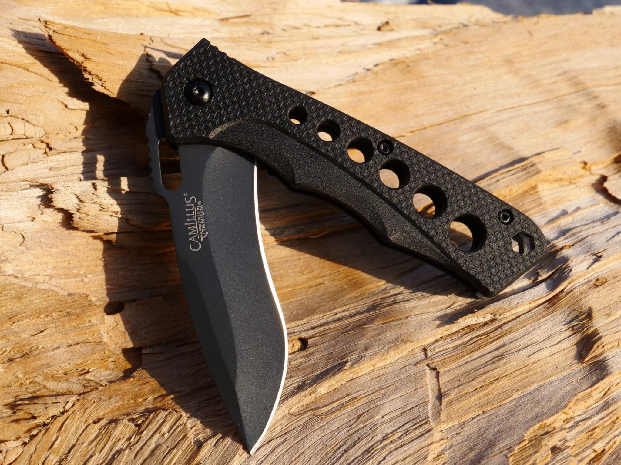 CAMILLUS Rage / 7.25" Overall / 3" Blade/CARBONITRIDE Titanium™ / 440SS - Thumbnail 5