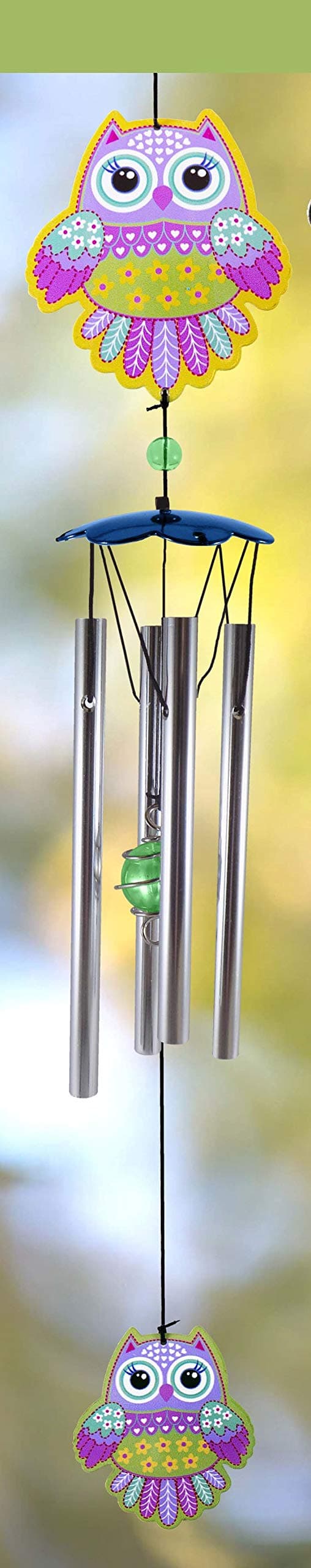 Spoontiques Sloth Wind Chime - Outdoor Garden Décor - Decorative Chimes for Yard - Thumbnail 2