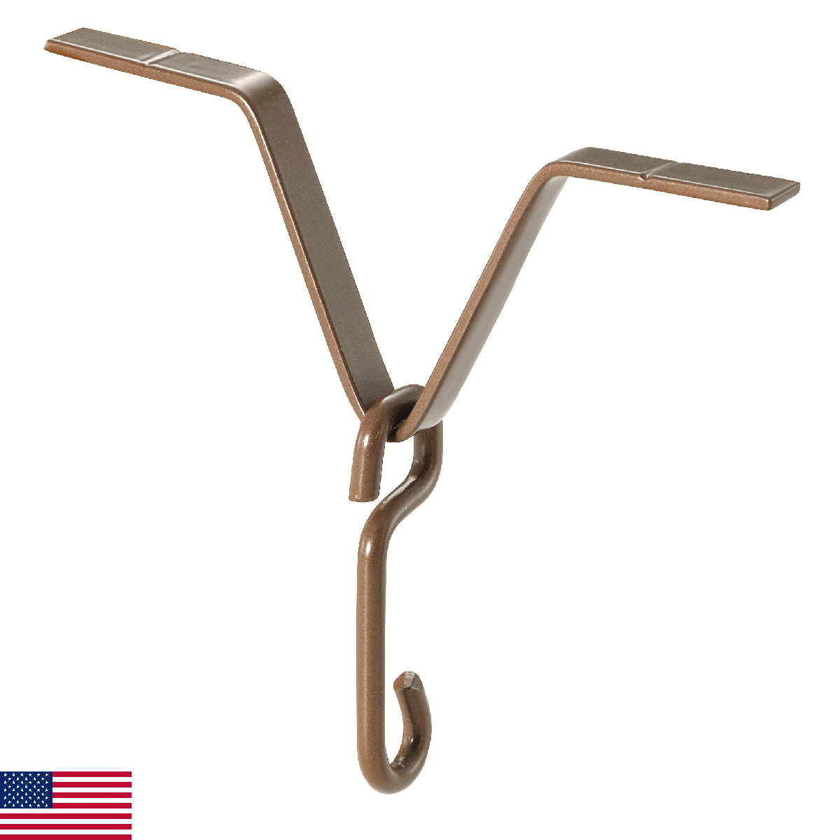 Good Directions 467P Gutter Clip for Rain Chain , Brown , 7x6 inches - Image 1