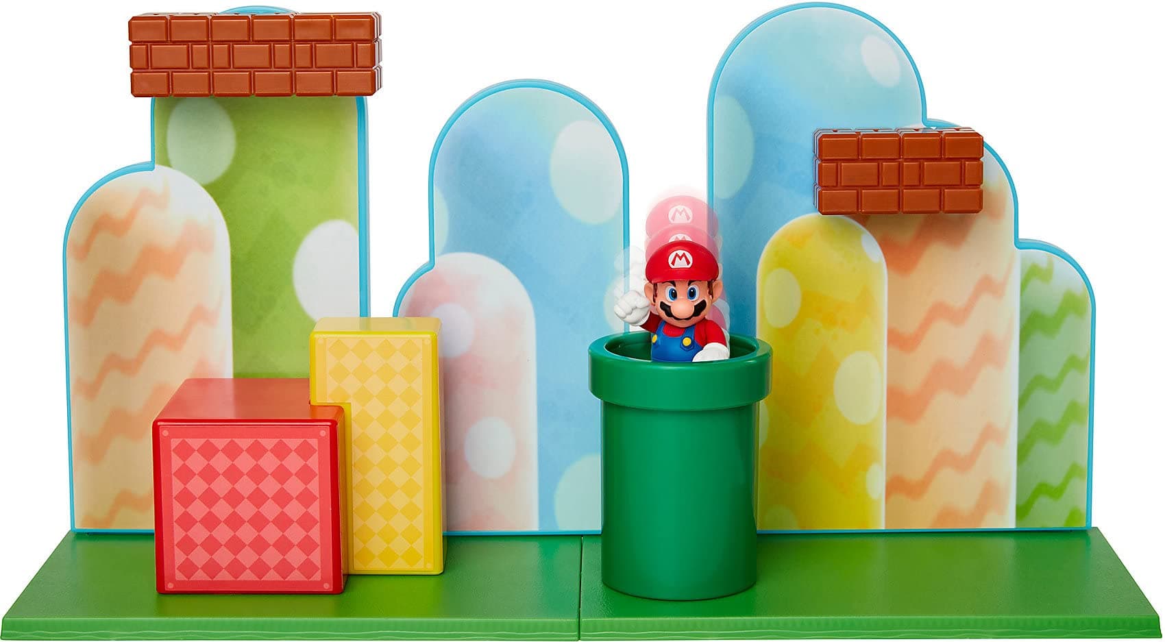 Super Mario Nintendo Acorn Plains 2.5” Figure Playset with Feature Accessories - Thumbnail 2