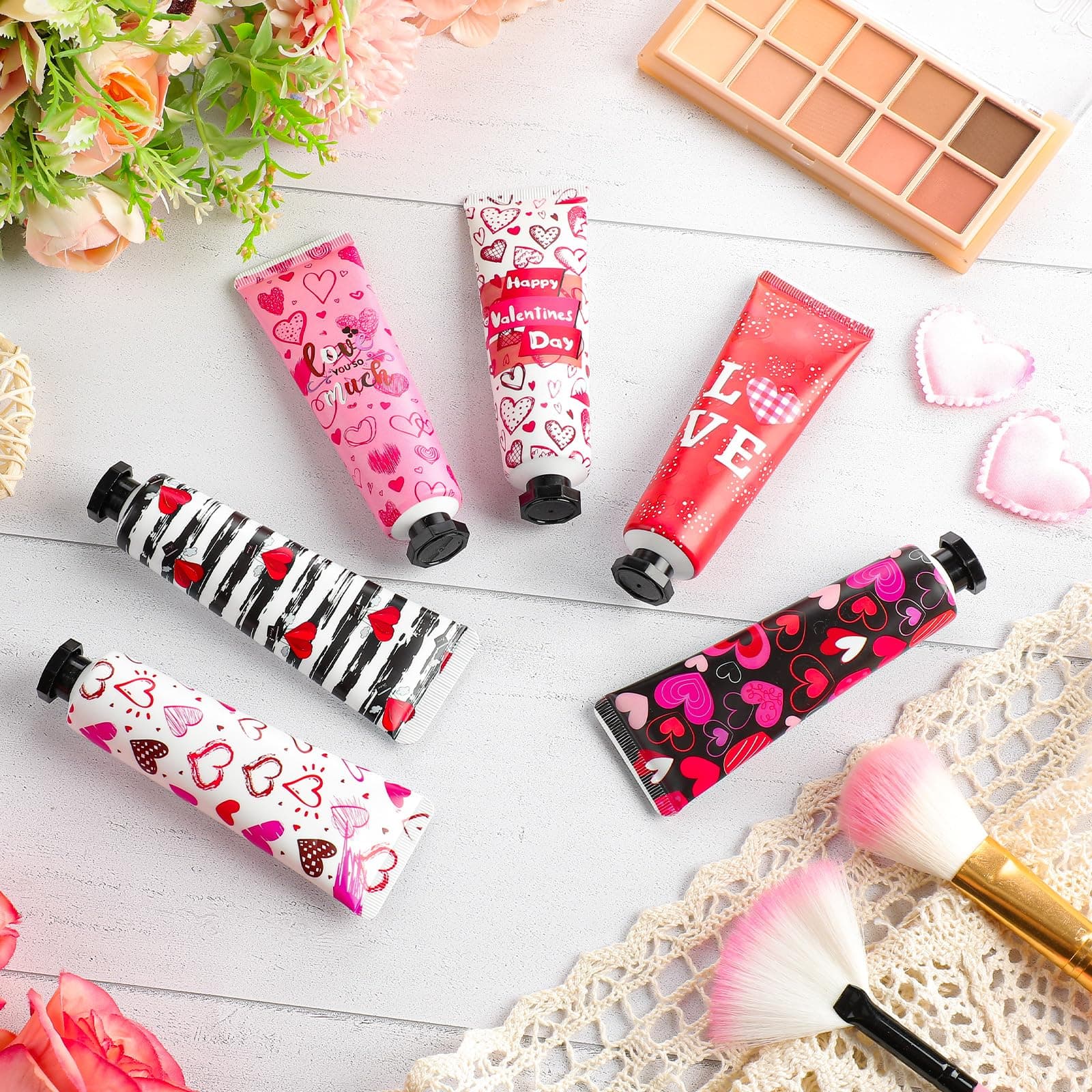 24 Pcs Valentine's Day Hand Cream Gift Bulk Valentine Gift Basket Stuffers Love - Thumbnail 5