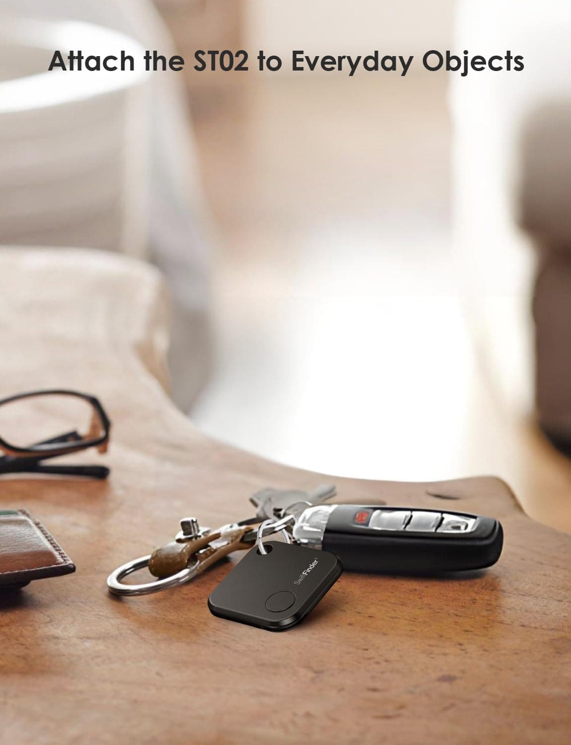 SwiftFinder Dual System Bluetooth Tracker Tag for iOS or Android, Keys Finder an - Thumbnail 2