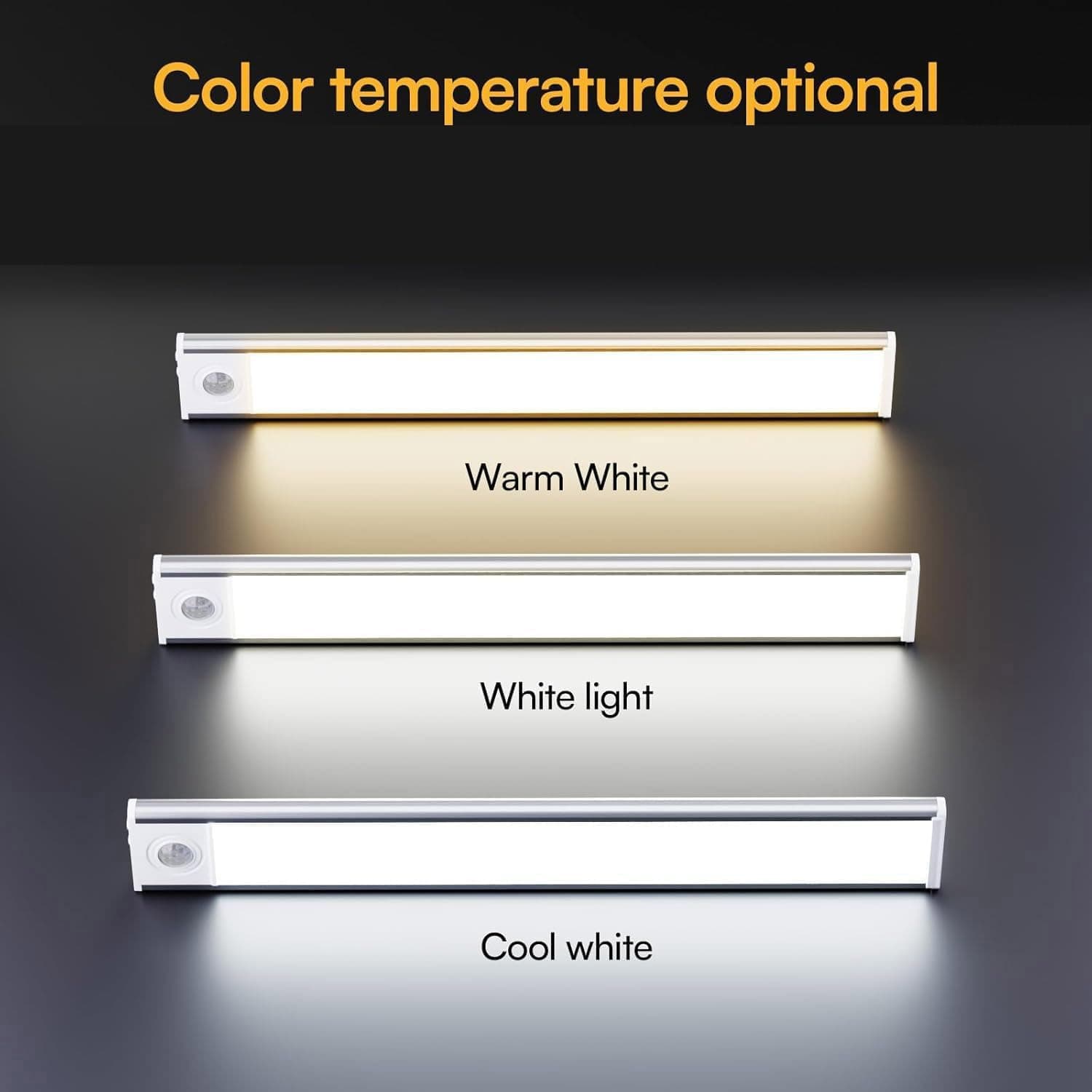 Under Cabinet Lighting Wireless, 4 Pack Under Cabinet Lights Rechargeable, Motio - Thumbnail 7