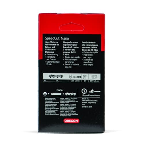 Oregon 80TXL064G Speedcut Nano 16 Inch Chainsaw Chain .325 Pitch .043 Gauge 64 D - Thumbnail 4