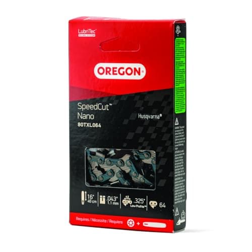 Oregon 80TXL064G Speedcut Nano 16 Inch Chainsaw Chain .325 Pitch .043 Gauge 64 D - Thumbnail 2