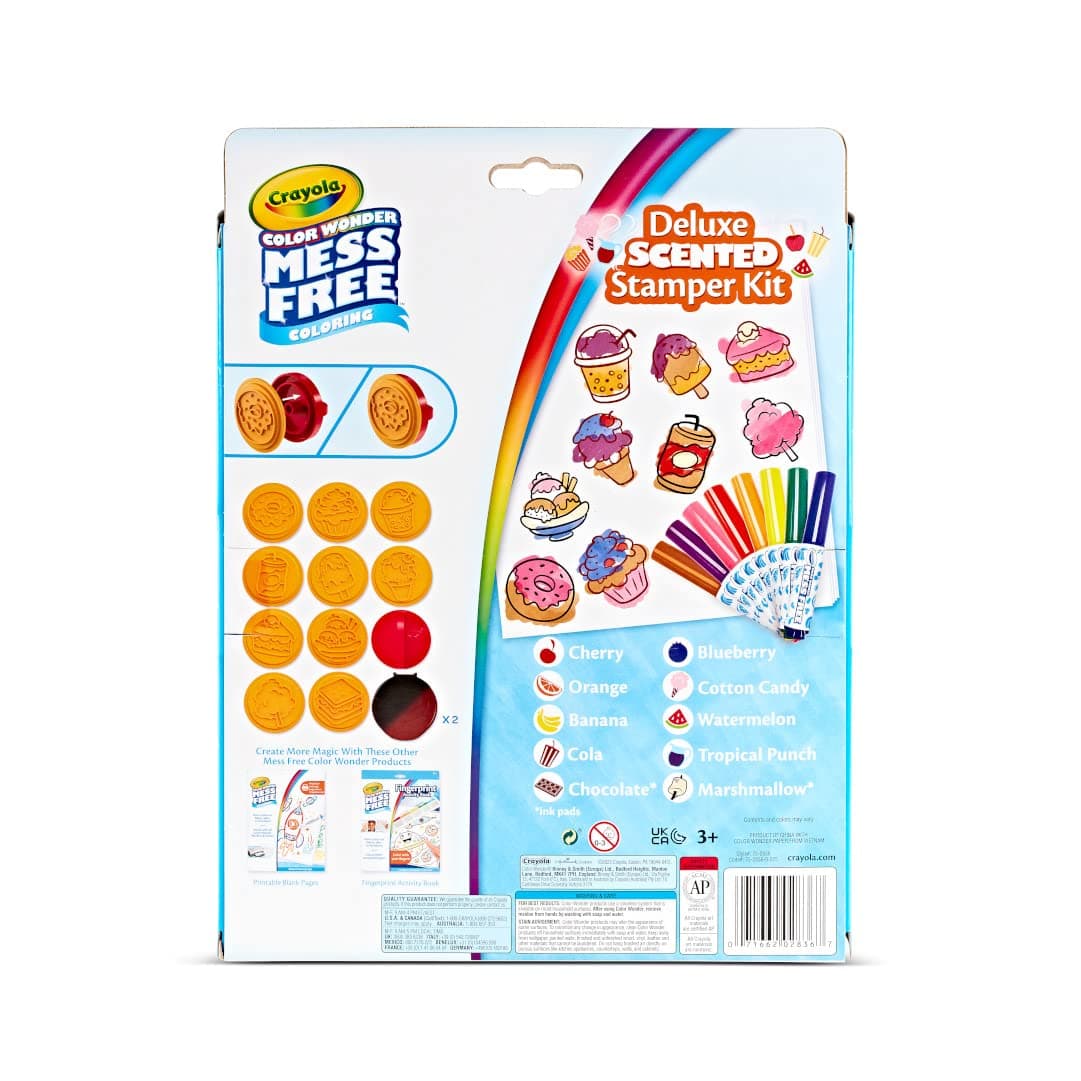 Crayola Color Wonder Mess Free Coloring Set, 50 Blank Coloring Pages, Scented Co - Thumbnail 9