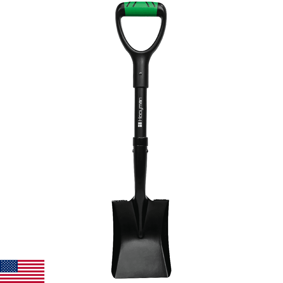 Hooyman Mini Transfer Shovel with Heavy Duty Carbon Steel Construction, Ergonomi - Image 1