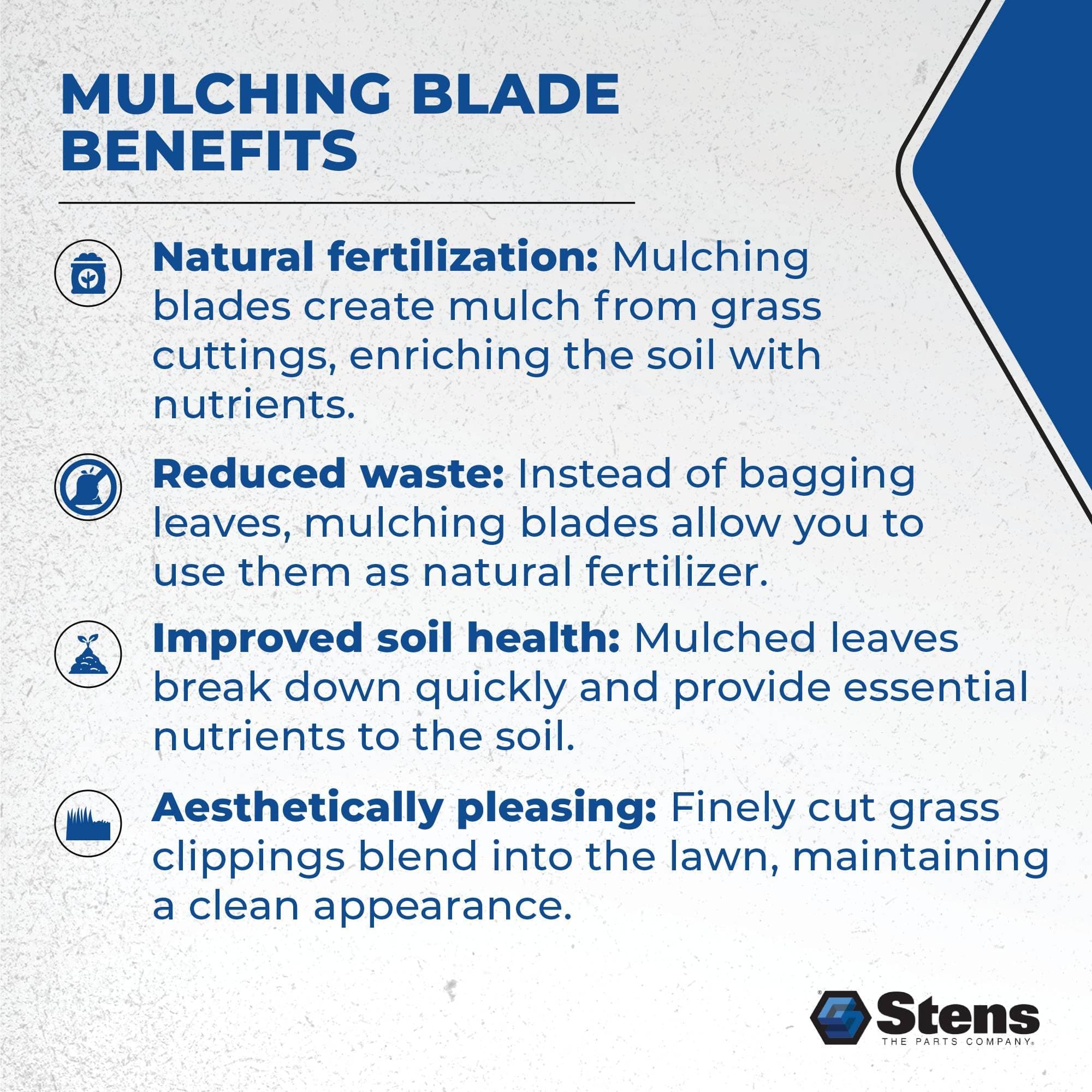 Stens 335-715 Mulching Blade, Replaces Mtd 742-0640 942-0640 - Thumbnail 6