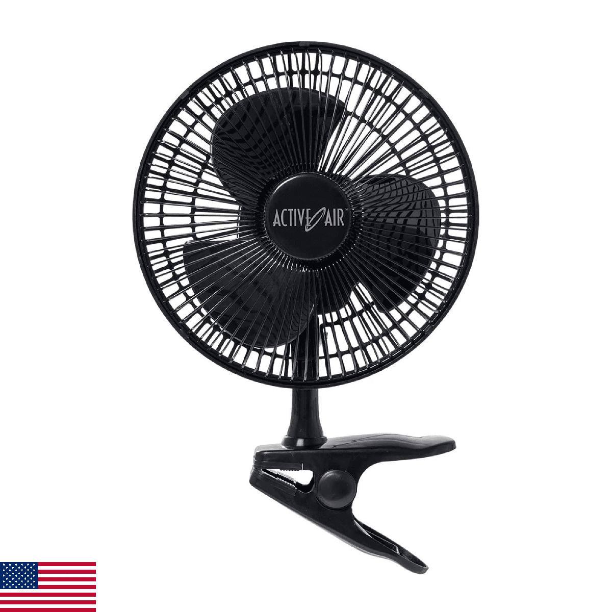 Active Air 7.5W Ultra Quiet Brushless Clip Fan, 8" - Image 1