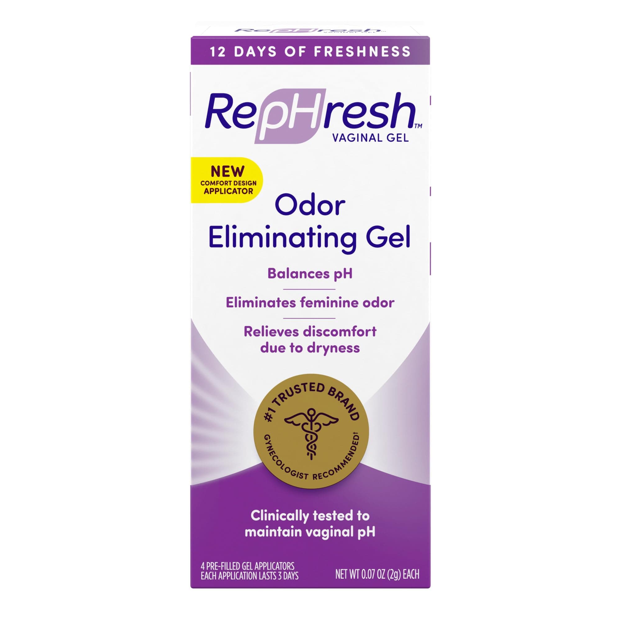 RepHresh Vaginal Gel 4ct (0.07oz) and Monistat 1 Day Yeast Infection Treatment f - Thumbnail 2