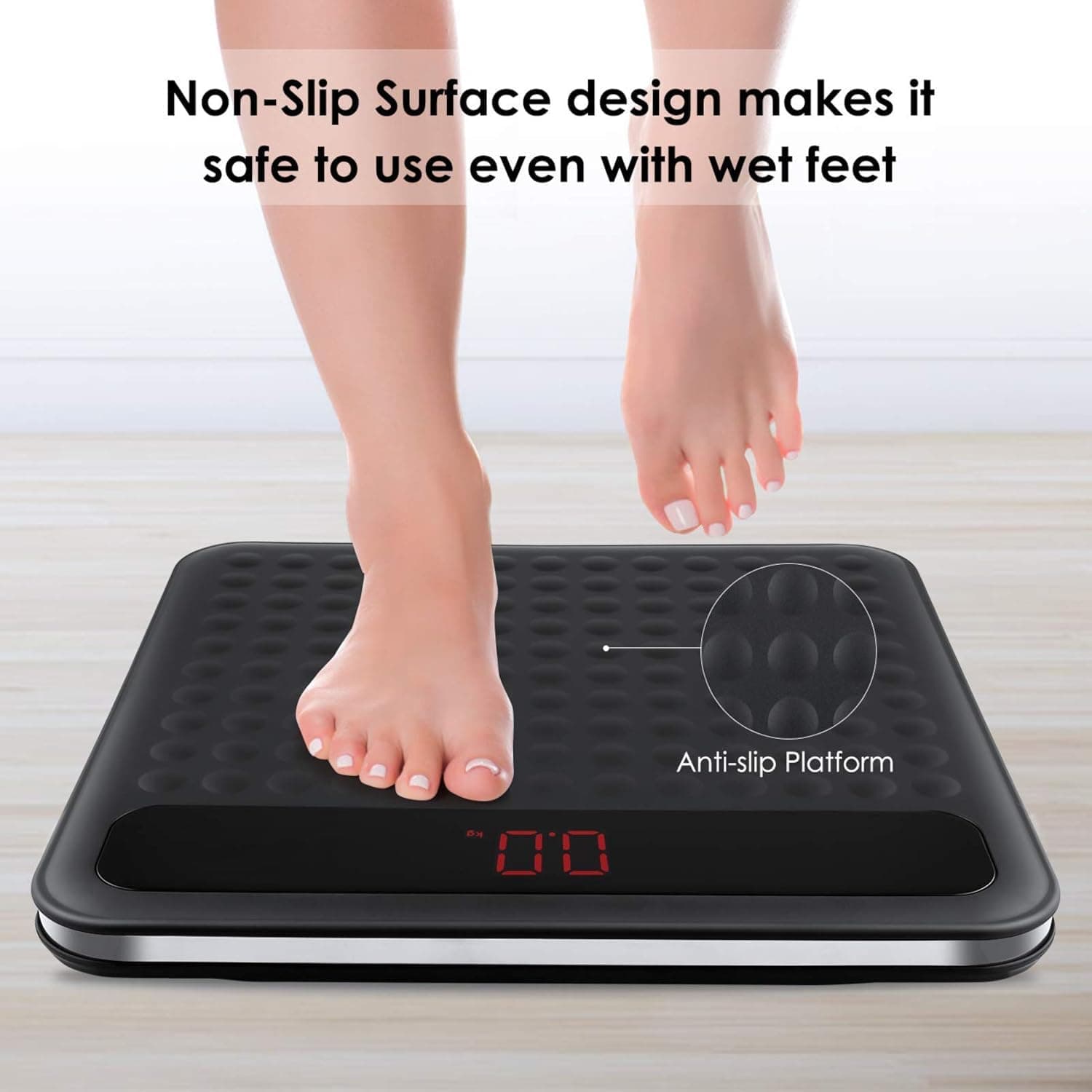Uten Digital Body Weight Bathroom Scale, High Precision Measurements Scales with - Thumbnail 4
