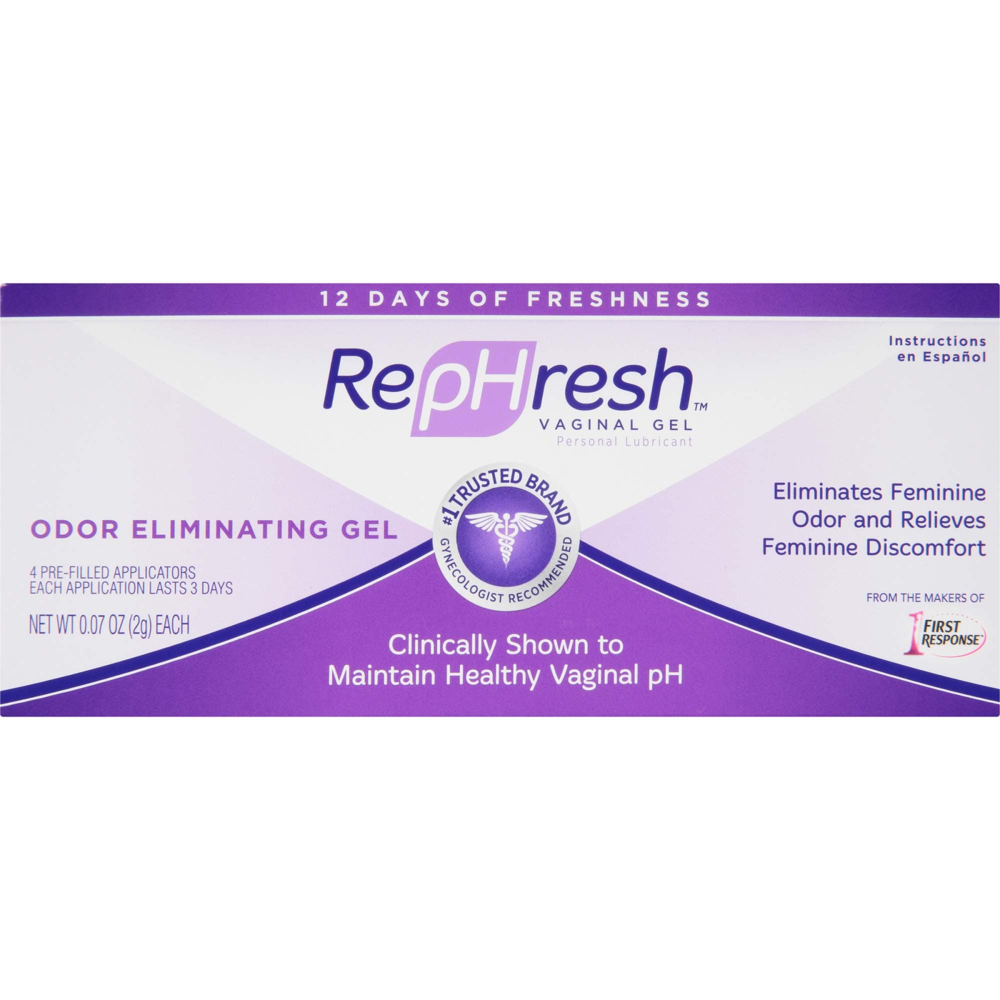RepHresh Vaginal Gel 4ct (0.07oz) and Monistat 1 Day Yeast Infection Treatment f - Thumbnail 4