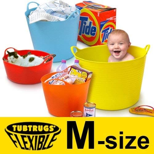 Tubtrugs SP26GBK Red Gorilla Medium-6.8 gallons SL26 Bucket, Black - Thumbnail 4