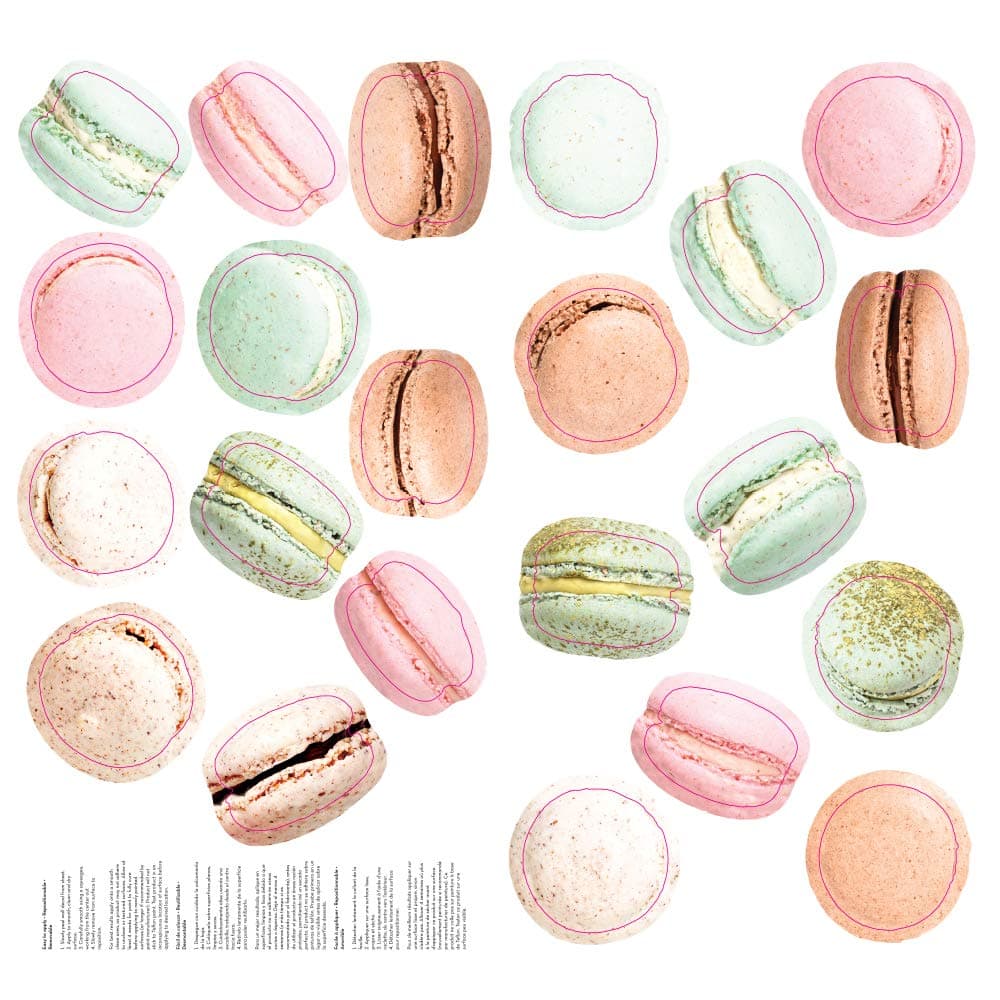 Tempaper French Macaron Valentine's Day Peel and Stick Wall Decals - Thumbnail 4