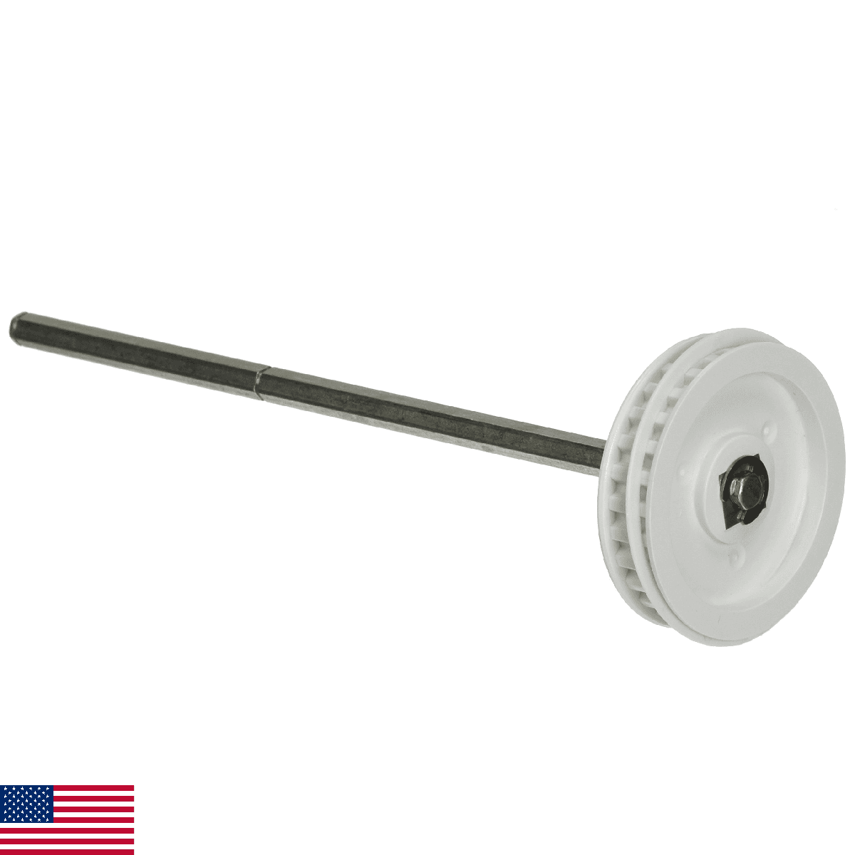 Polaris Genuine Parts Transfer Pulley/Drive Shaft Assembly, 380/360, 9-100-1007 - Image 1