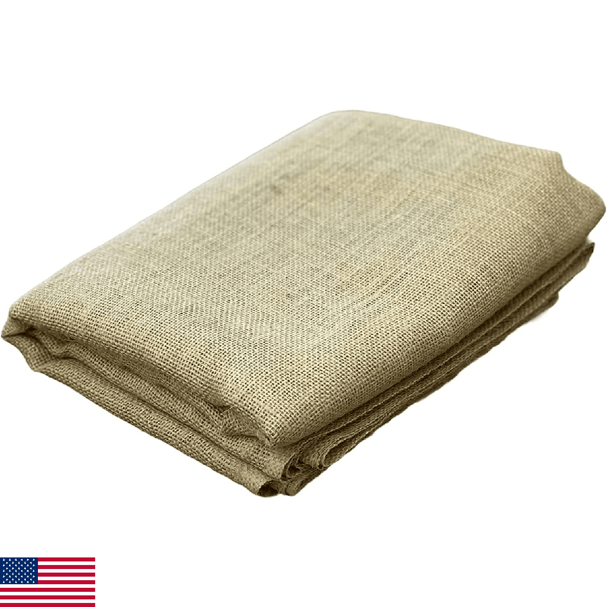 Burlap Plant Cover & Landscape Fabric - 40" x 12ft Roll - Natural Burlap for Wee - Image 1
