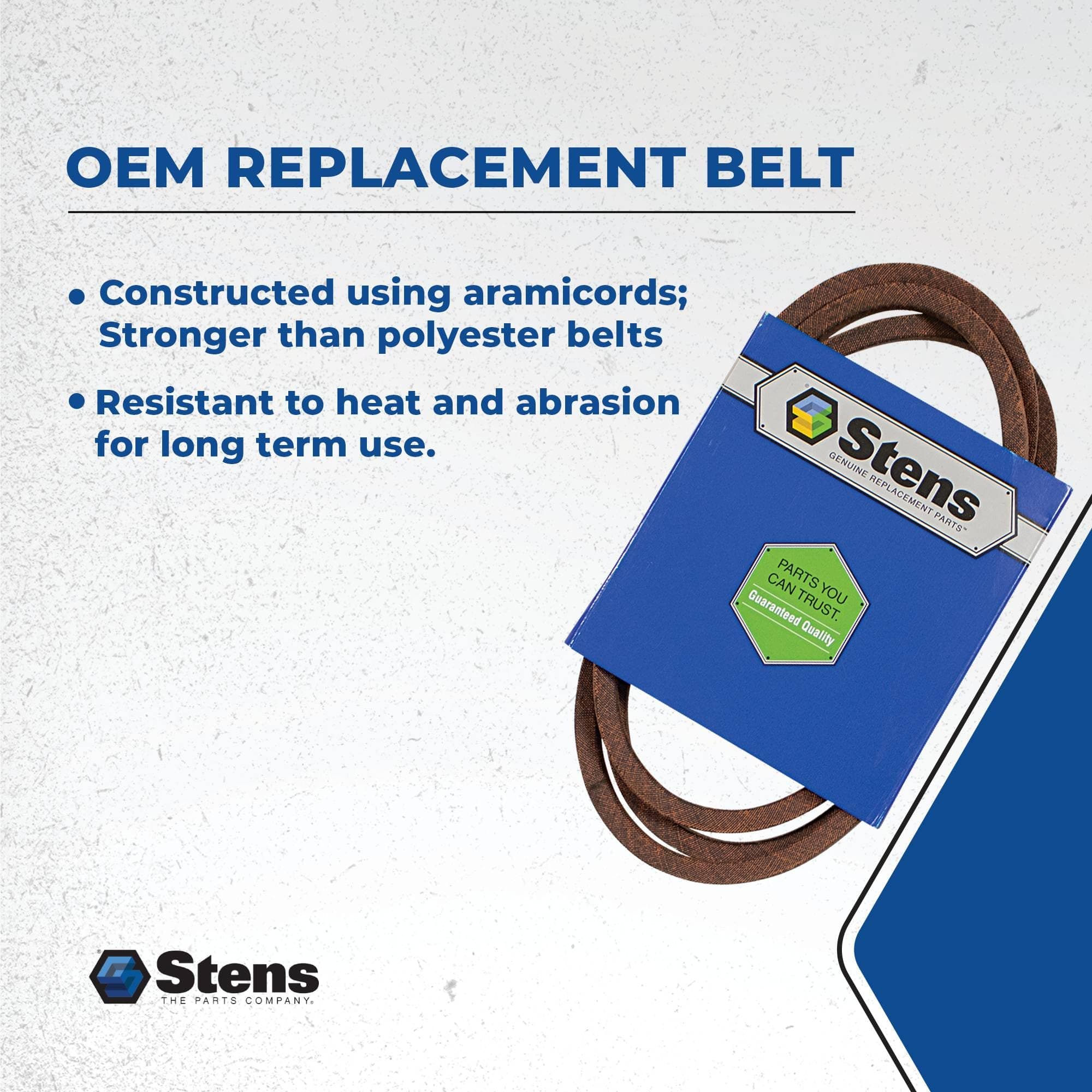 Stens OEM Replacement Belt 265-423 Compatible with Cub Cadet RZT-L42, RZT-L46, R - Thumbnail 5