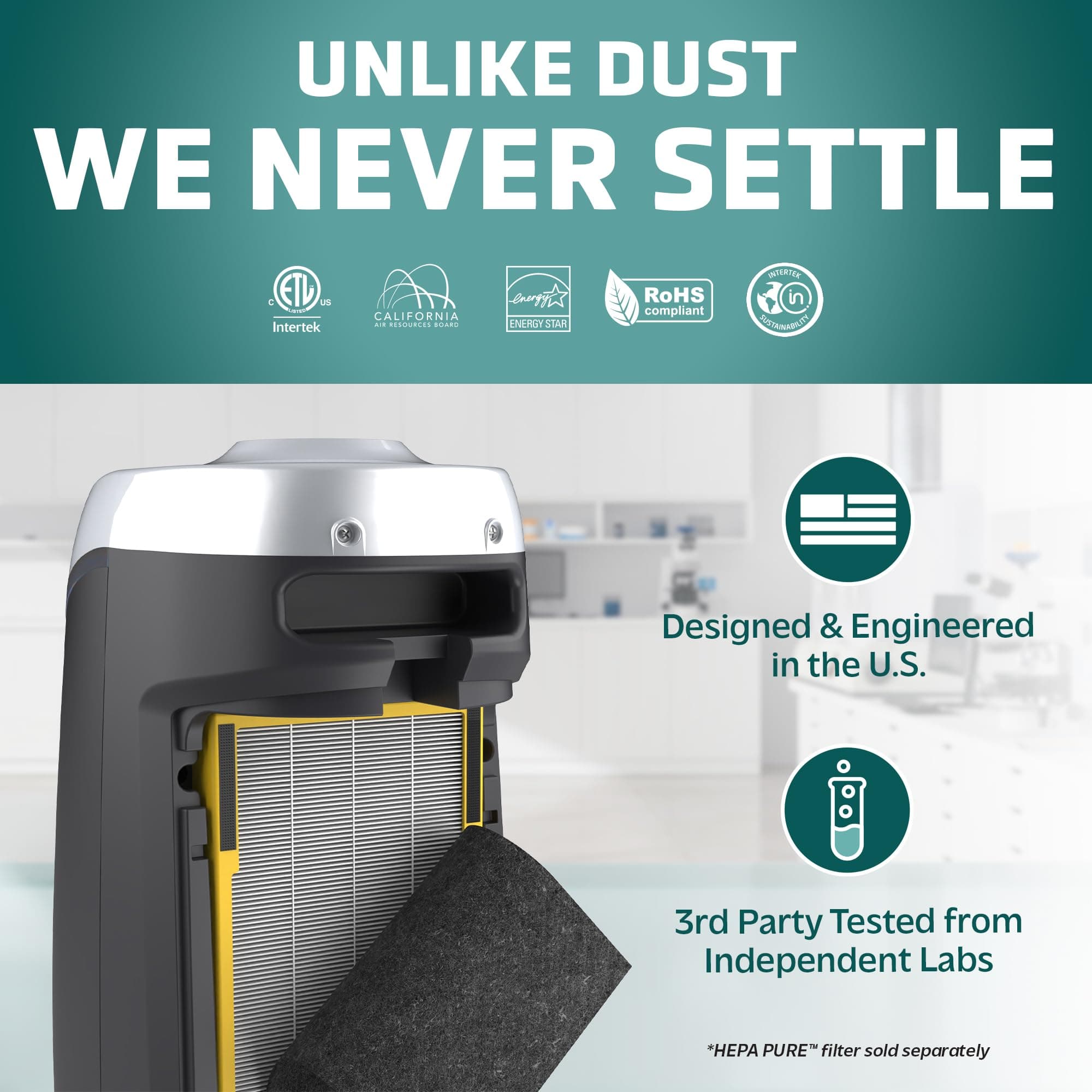 GermGuardian Genuine Carbon Air Purifier Replacement Filter for Air Purifier Mod - Thumbnail 4