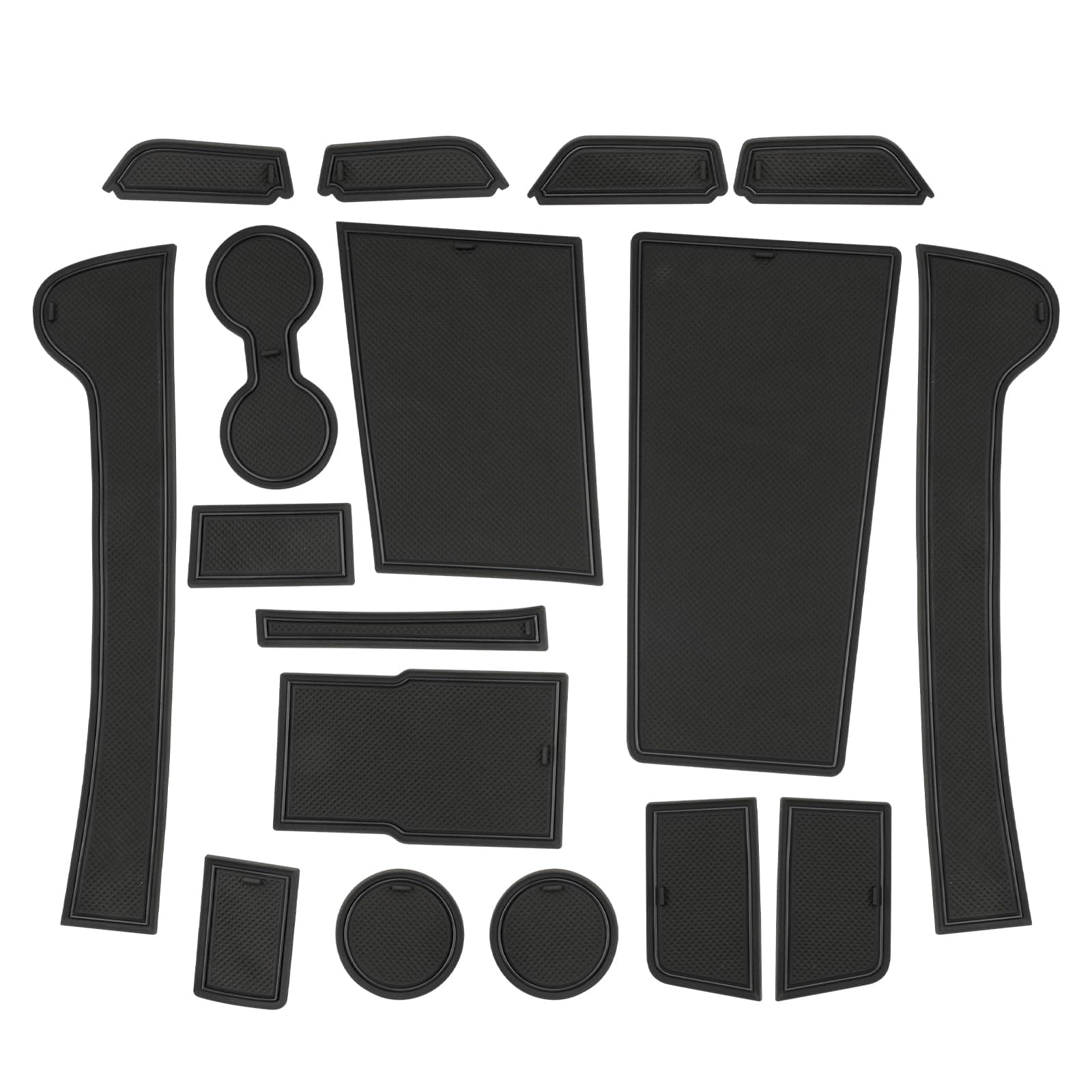 SXCY for 2025 2026 Chevrolet Equinox Accessories Cup Holder Inserts Liner 2025 2 - Thumbnail 7