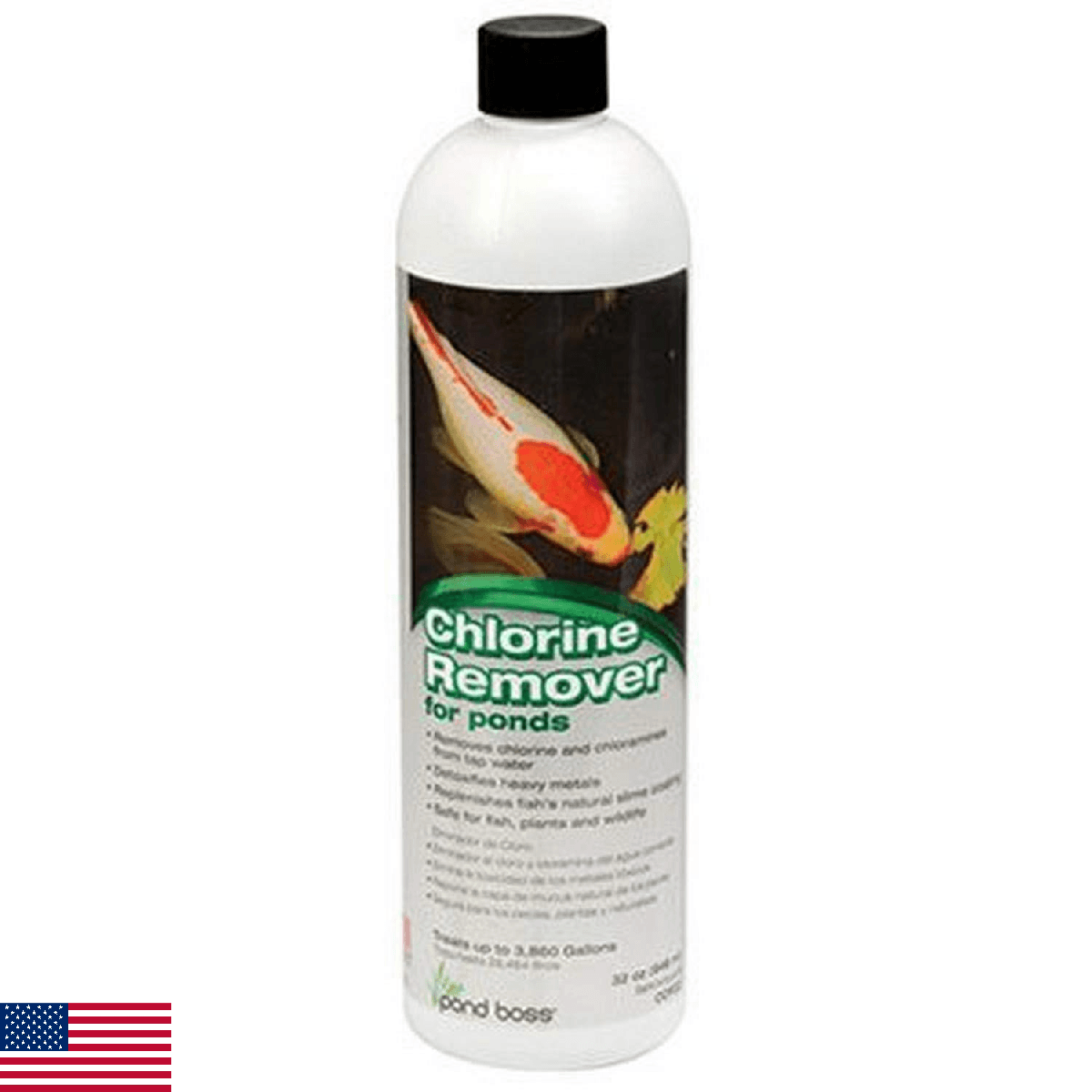Pond Boss Chlorine Remover, 32-Ounce - Image 1