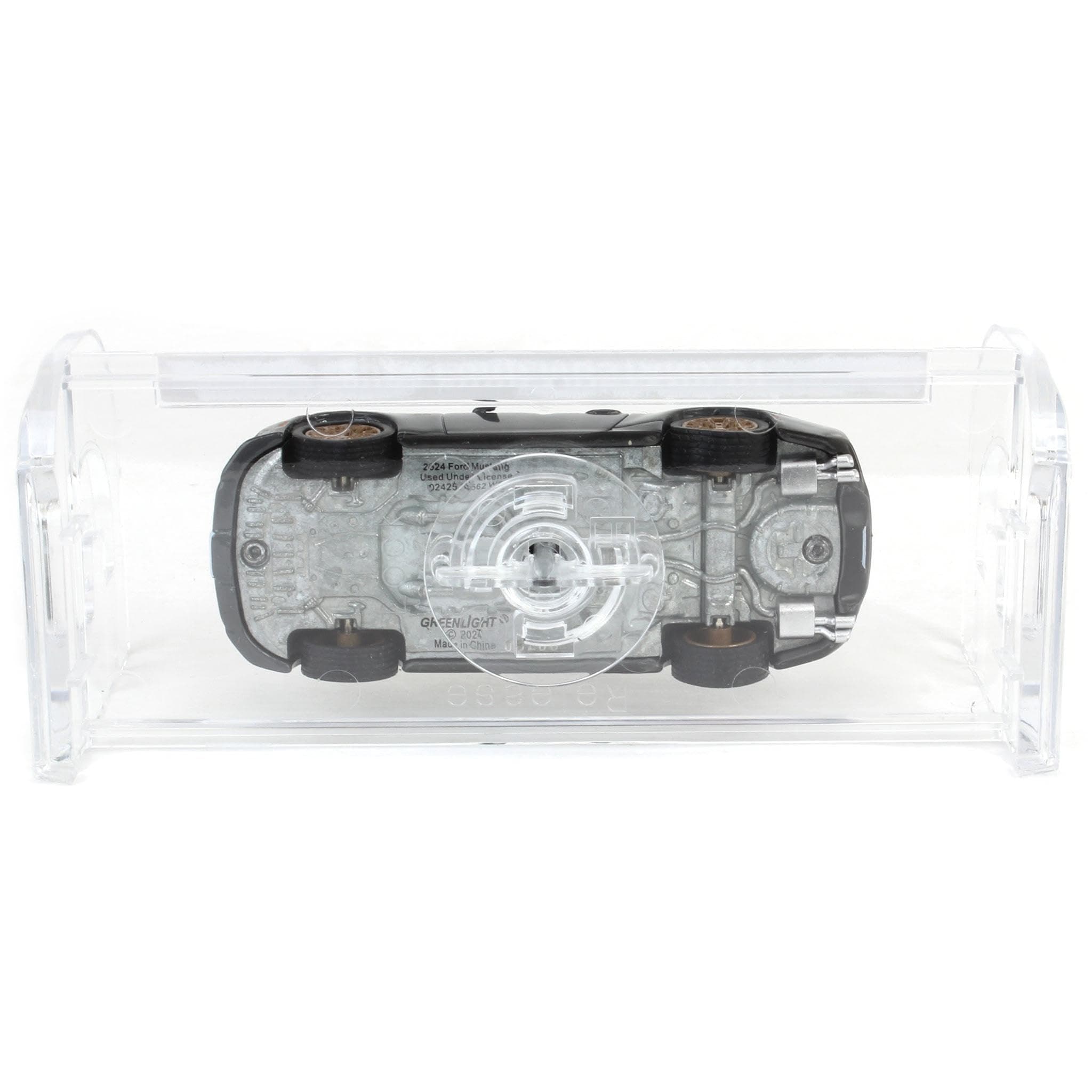 Truck 1/64 2024 Mustang GT in Dark Matter Gray Showroom Floor Series 7 68070-B - Thumbnail 8