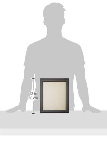 Craig Frames 1WB3BK 10 by 13-Inch Picture/Poster Frame, Smooth Finish, 1-Inch Wi - Thumbnail 3