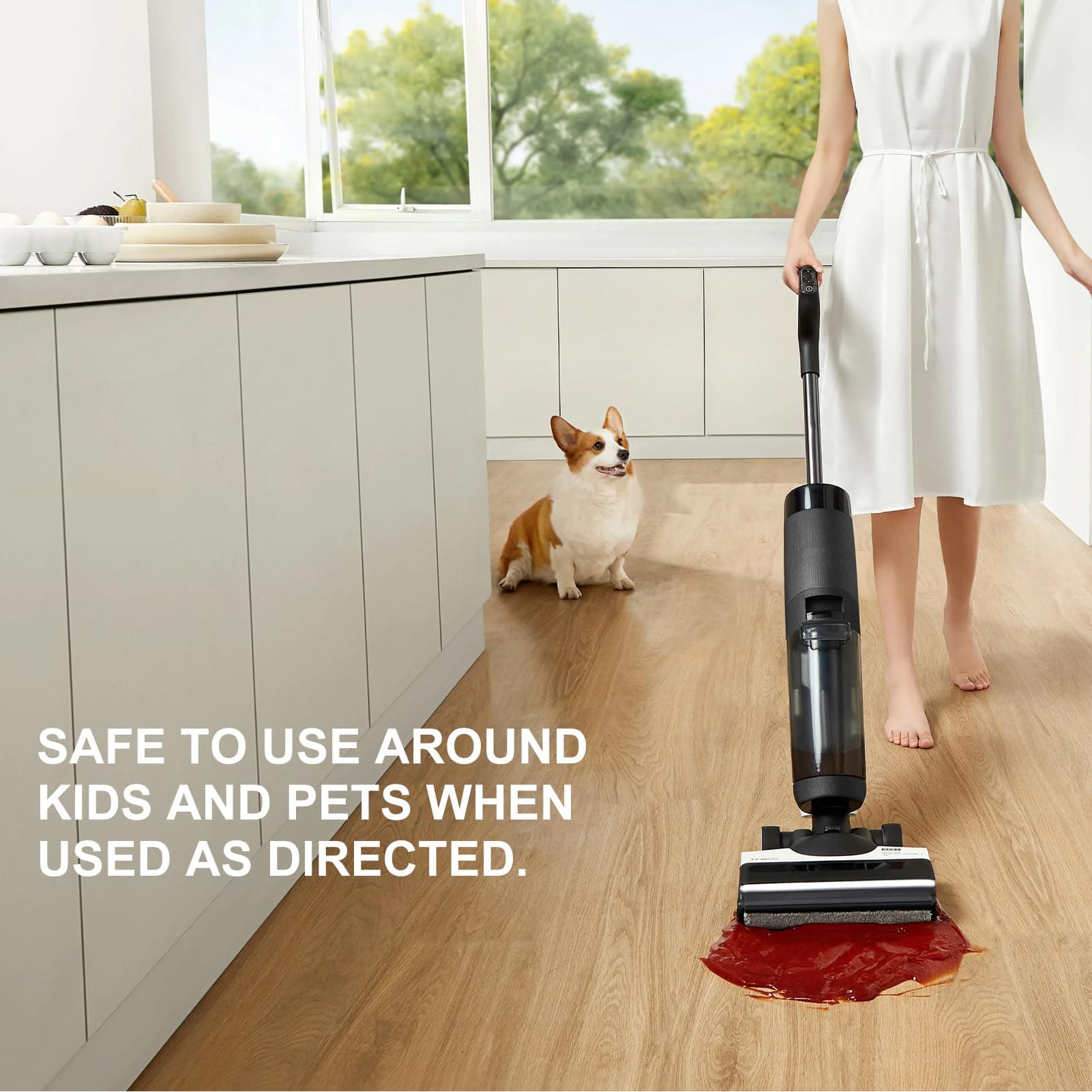 Floor Cleaner 1000ml Lavender Scent Compatible with Tineco Cleaning Solution, Re - Thumbnail 6