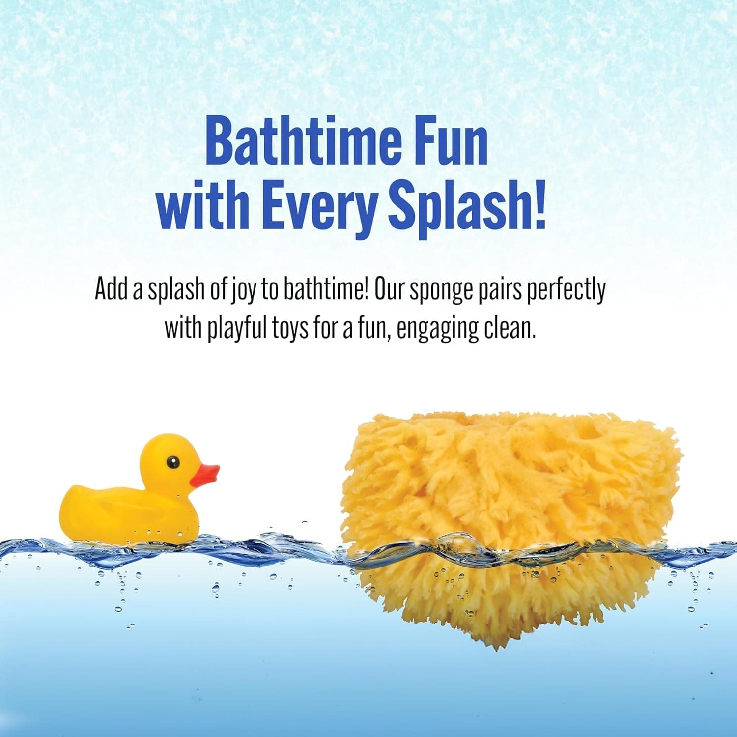 Baby Buddy Absorbent Natural Bath Sponge, Ultra Soft Premium Sea Wool Sponge, So - Thumbnail 3