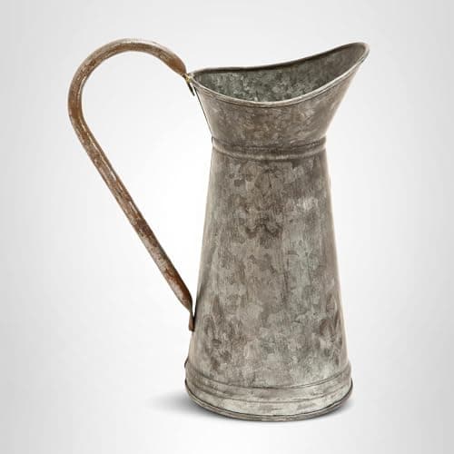 Deco 79 Metal Watering Can Indoor Outdoor Planter 10x6x12 Brown - Thumbnail 10