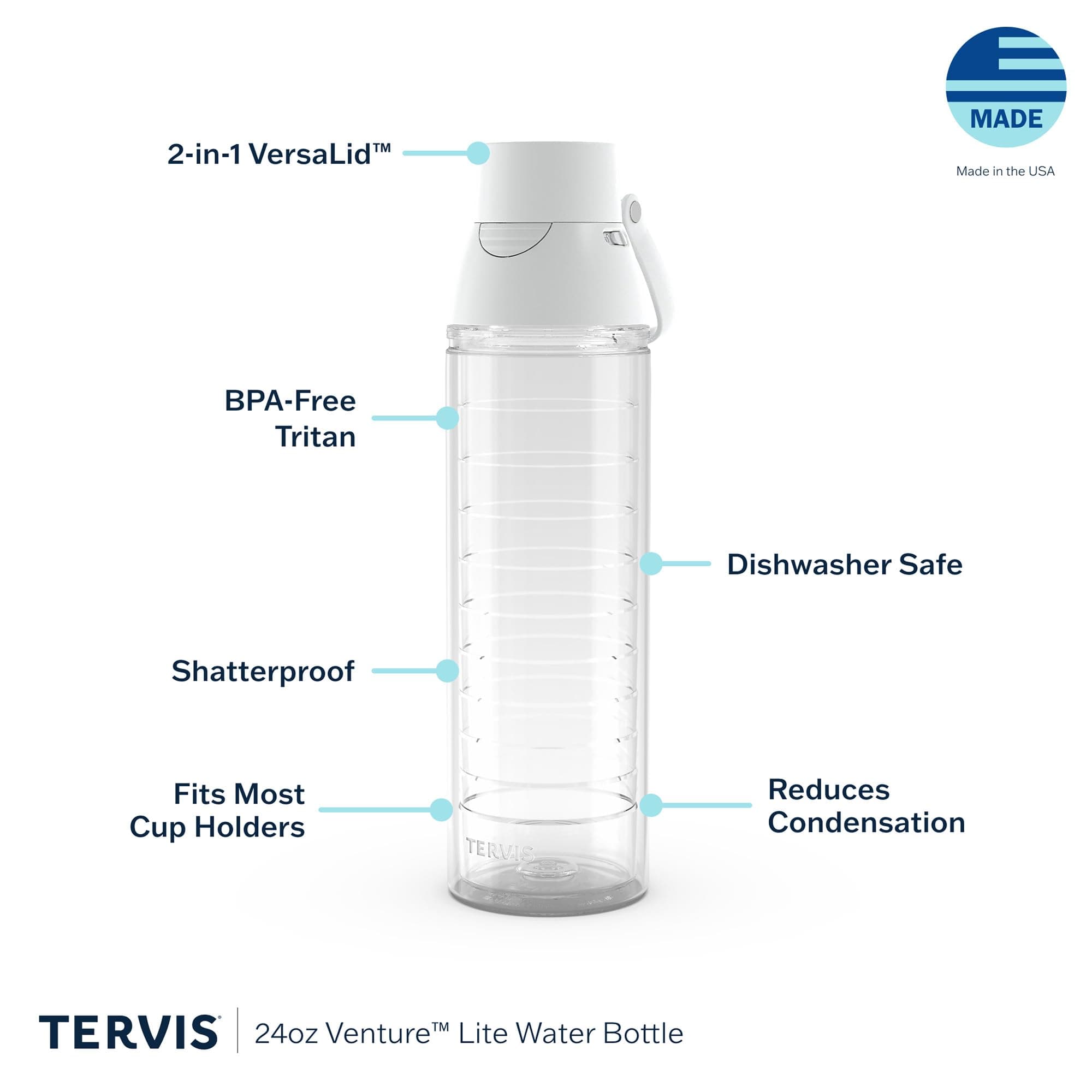 Tervis Venture Lite Medical Double Wall Insulated Tumbler 24oz Travel Cup Keeps - Thumbnail 3