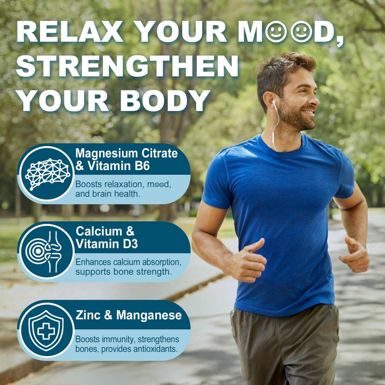 Magnesium Citrate Gummies 500mg for Women Men Sugar Free, Magnesium Citrate for - Thumbnail 7