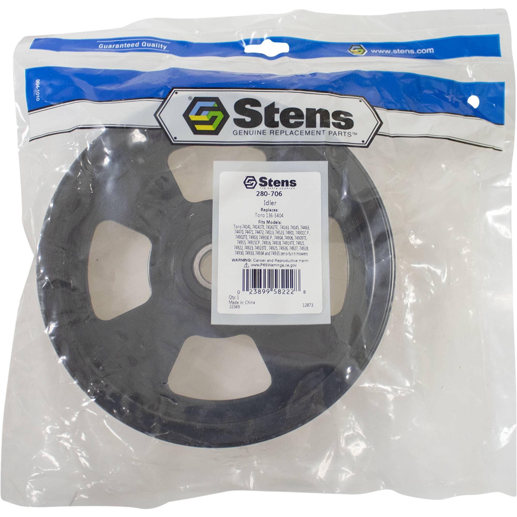 Stens 280-706 Idler Compatible with/Replacement for Toro 74141, 74141TE, 74142TE - Thumbnail 3