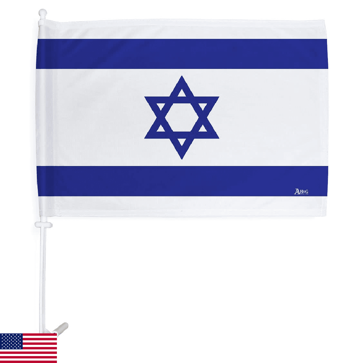 Israeli Flags For Car Window Bandera De Israel Para Carros Pequeña Pary For Jewi - Image 1