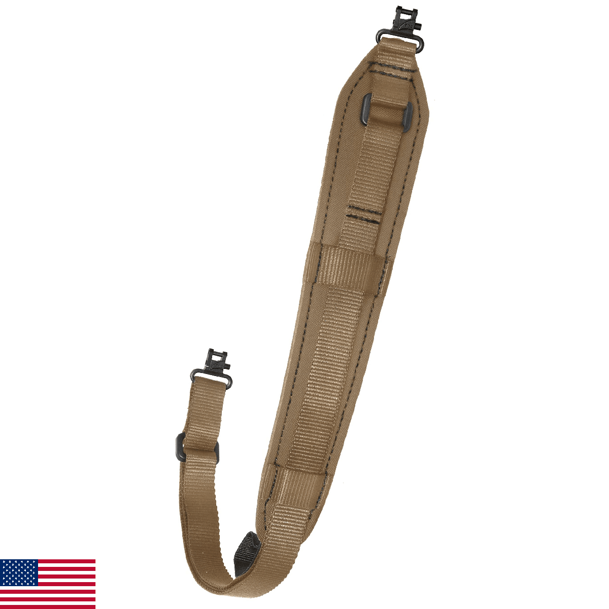 The Outdoor Connection Original Padded Super-Sling, Coyote Brown - Image 1