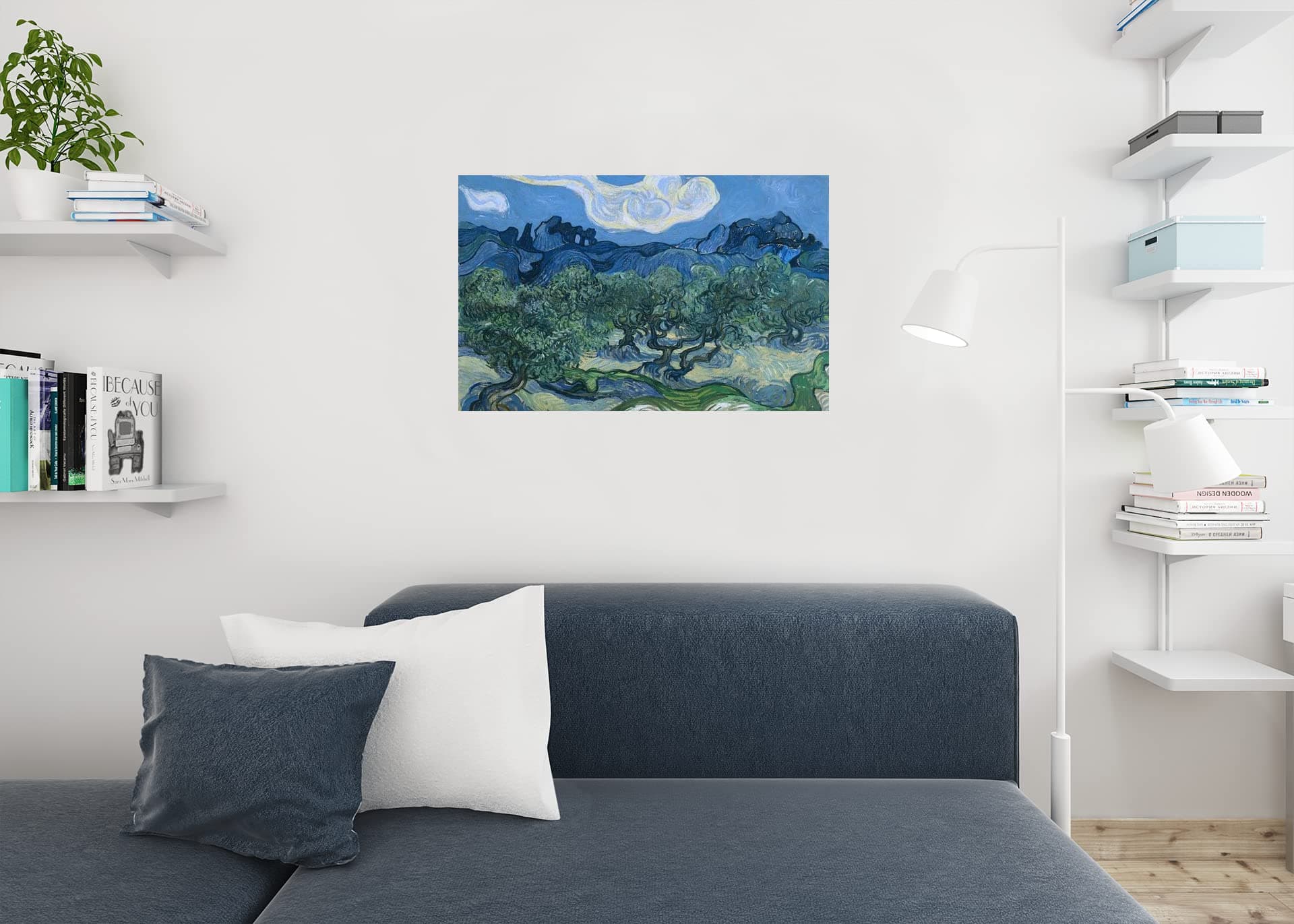 Vincent Van Gogh The Olive Trees Van Gogh Wall Art Impressionist Painting Style - Thumbnail 5