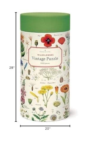 Cavallini 1000 Piece Puzzle Wildflowers - Thumbnail 5